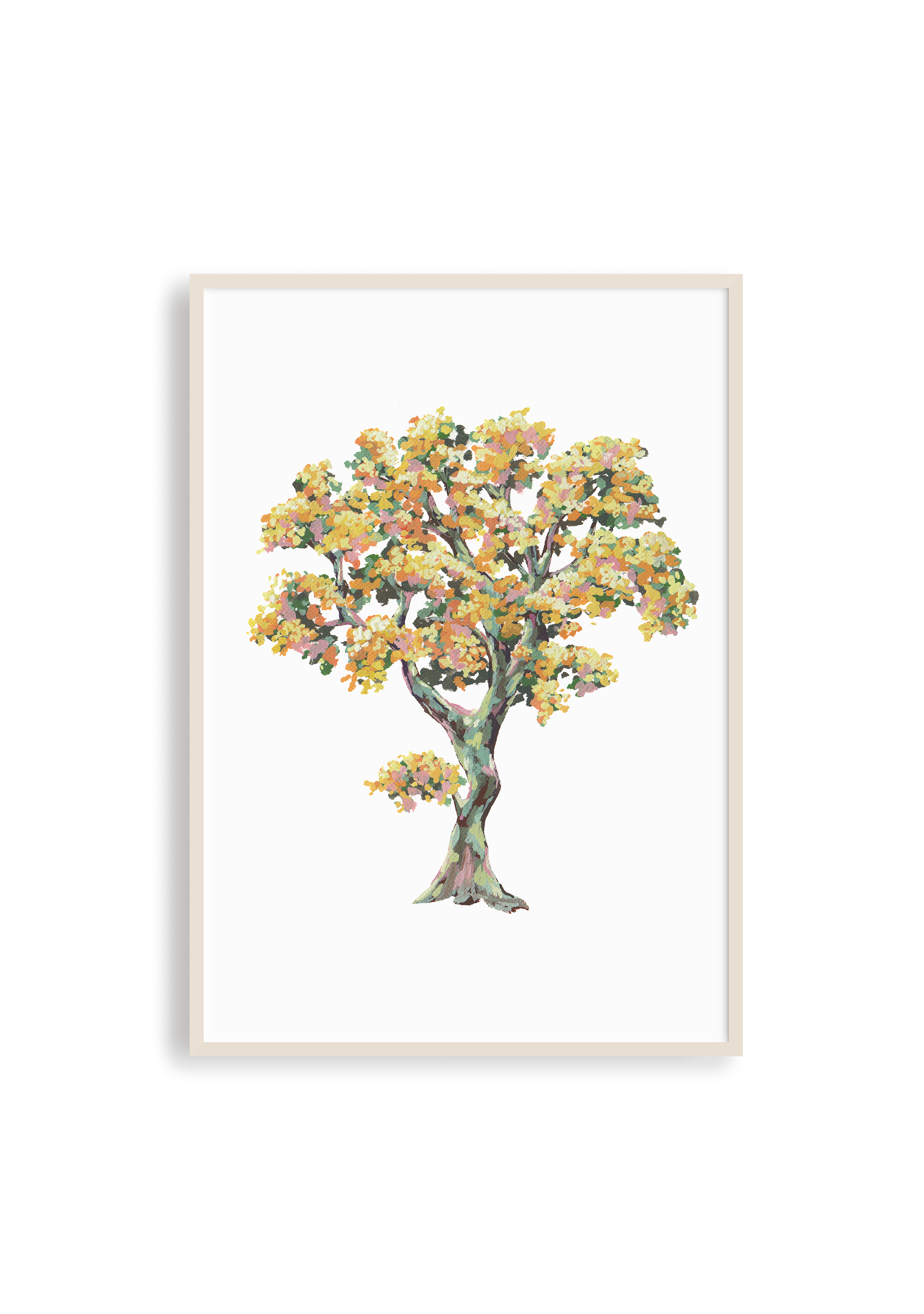 Oak Tree In Berwick Print