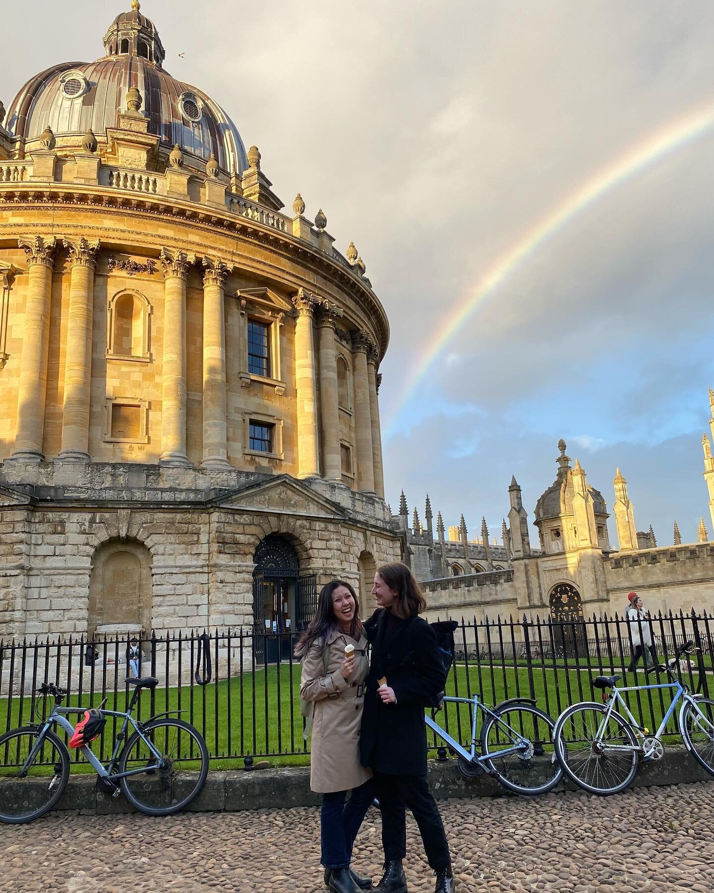 Rainbows over Oxford all week! 🌈🌈