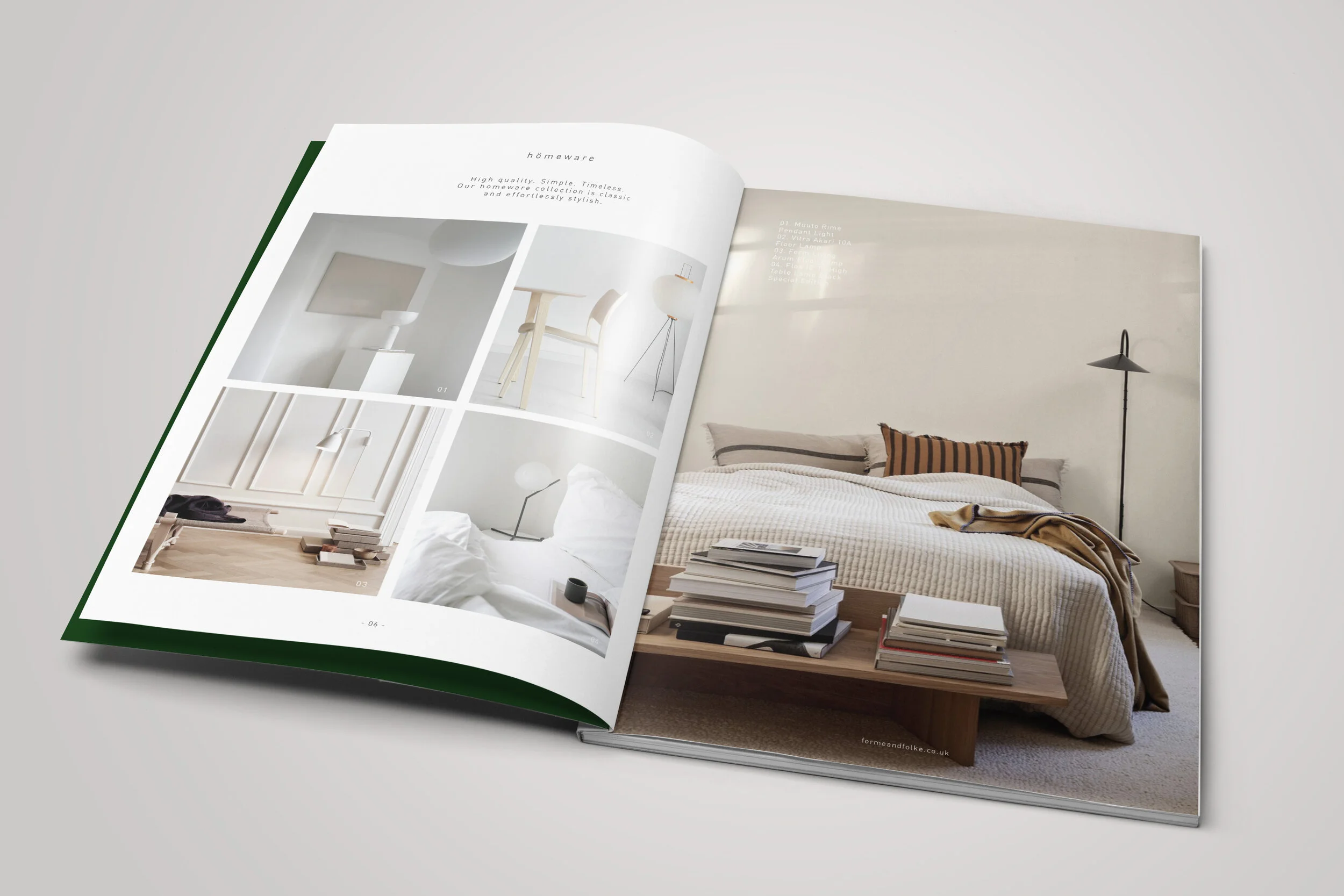 Hamilton catalogue design