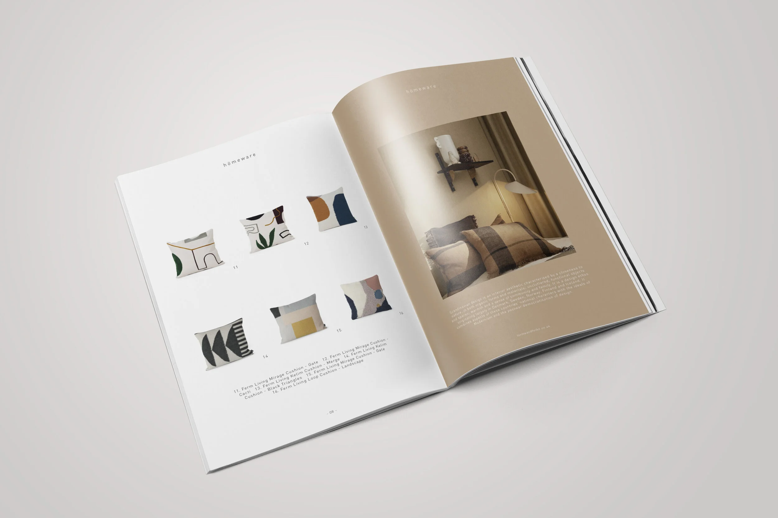 Hamilton annual report design