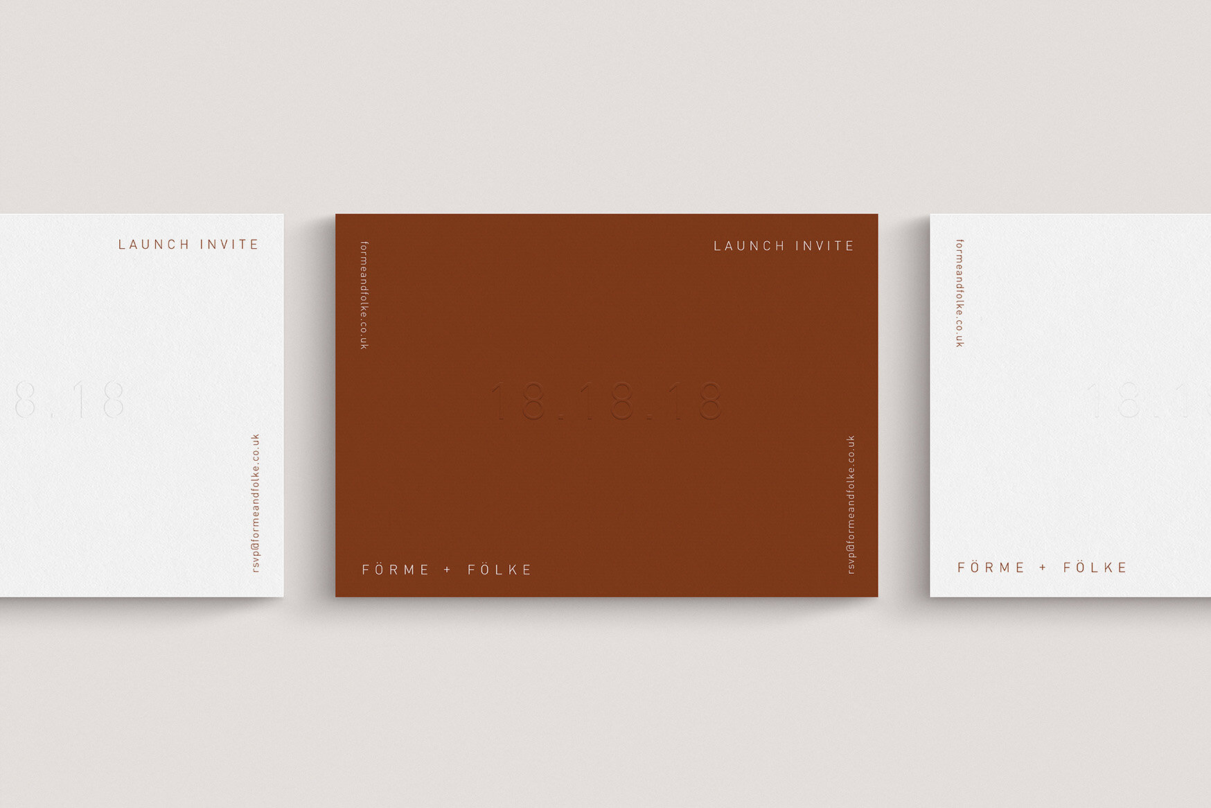 Hamilton invitation design