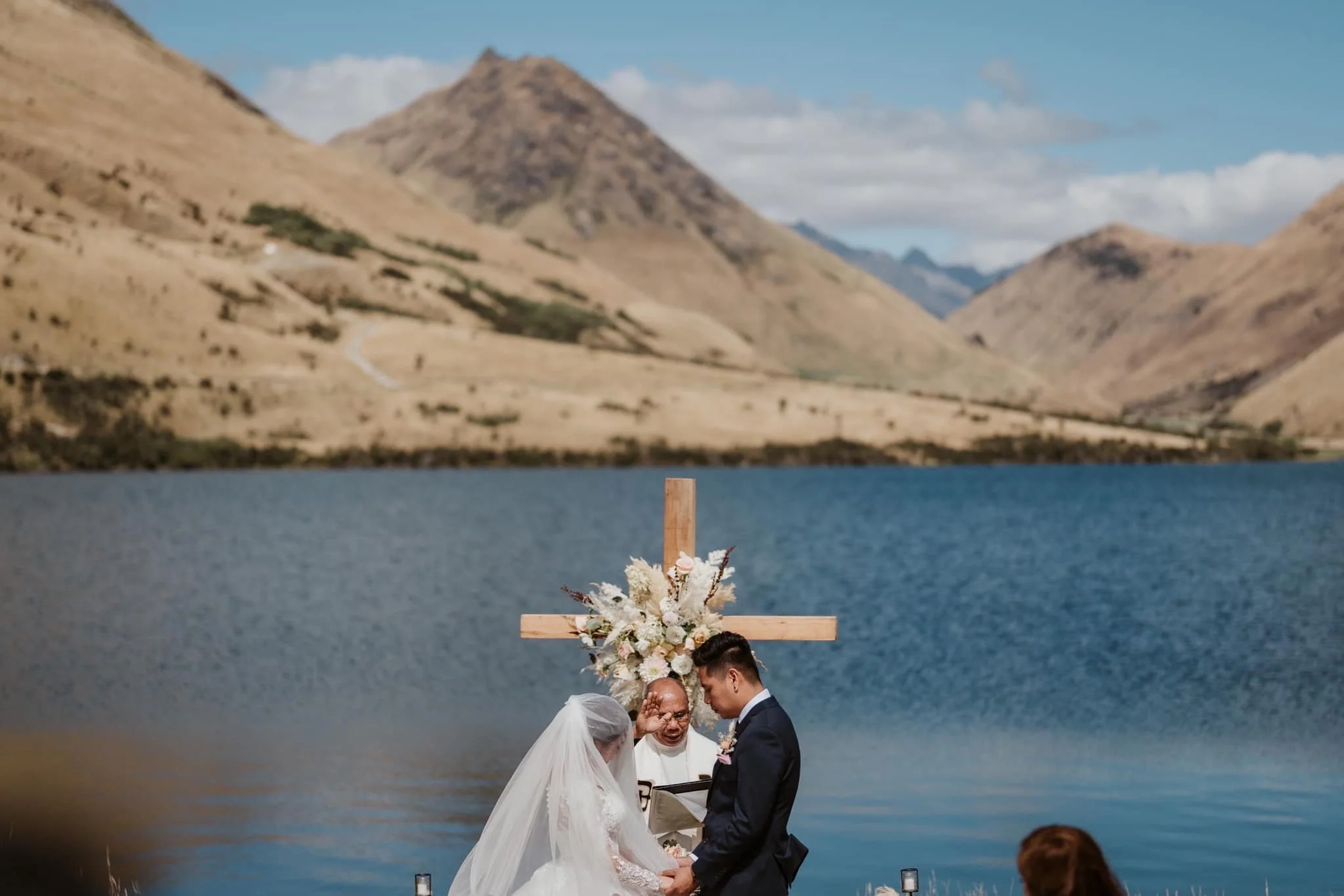Wooden Cross Ceremony Arch Hire