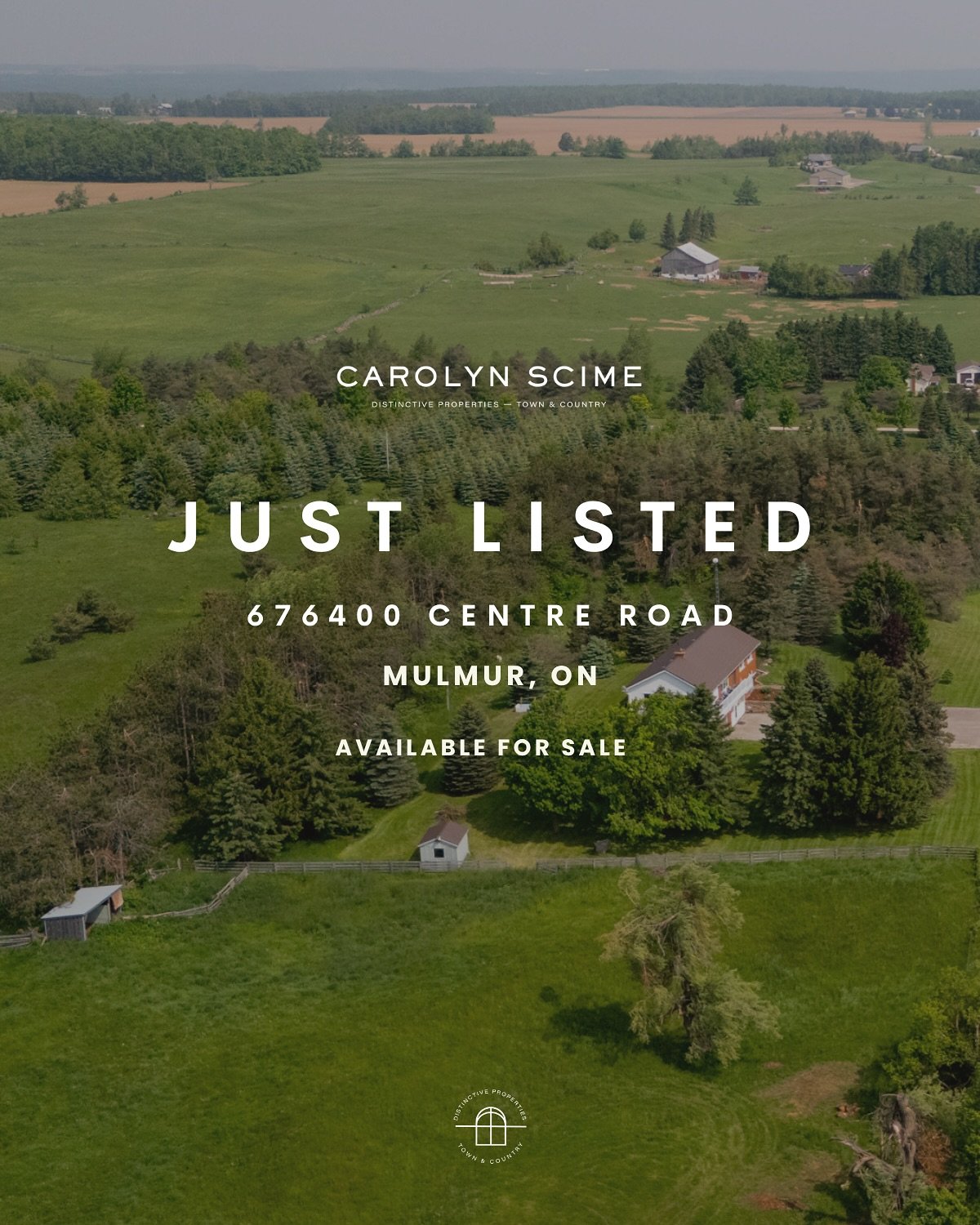 JUST LISTED✨ 676400 Centre Road, Mulmur, ON📍

Discover peace and privacy just north of Mono in this beautifully maintained country property, ideally located on 4.5 acres on a quiet, scenic road in the desirable south end of Mulmur. 

Enjoy vast, swe