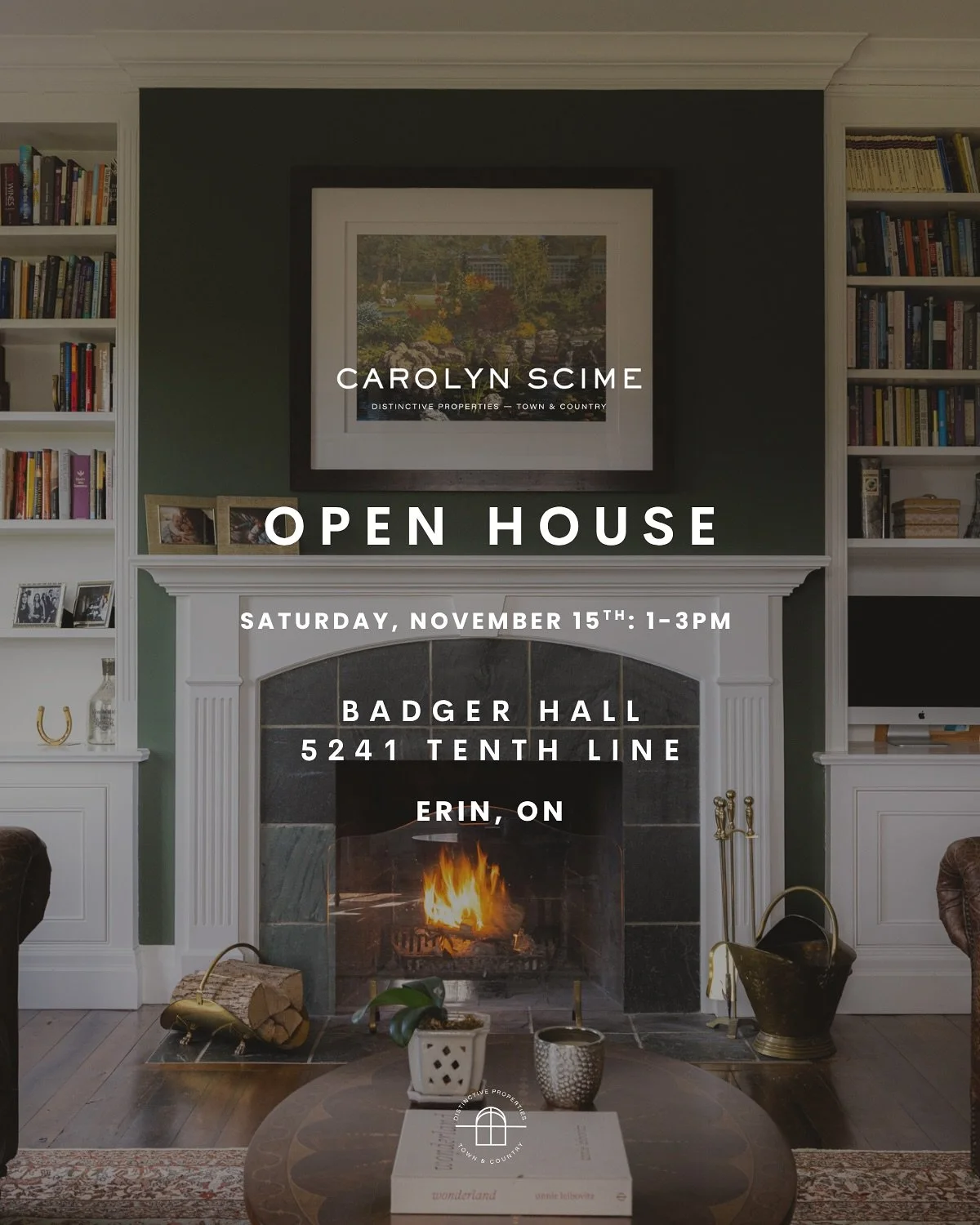 OPEN HOUSE: Saturday, November 15th: 1-3PM✨ 

➡️ 5241 Tenth Line, Erin, ON📍

Badger Hall &ndash; A Distinguished English Country Estate

Nestled on 90.33 private acres along one of Erin&rsquo;s most coveted roads, Badger Hall represents the pinnacle