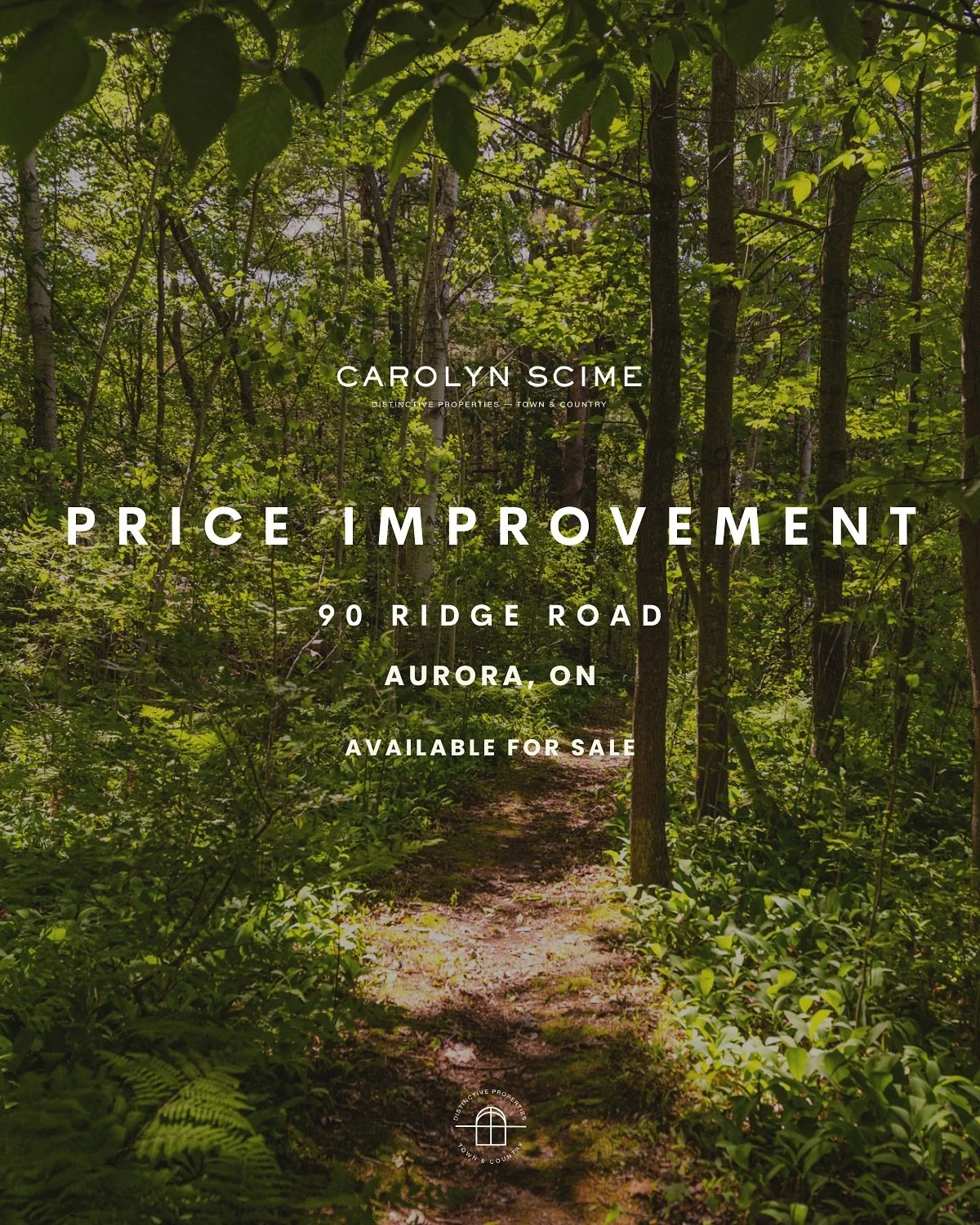 Price Improvement 🏡✨Sugar Loaf Cottage 🌲

➡️ 90 Ridge Road, Aurora, ON📍

Set in the heart of Aurora on a quiet dead end road, this unique 2-acre property features a charming, well-maintained bungalow surrounded by mature woods, established gardens
