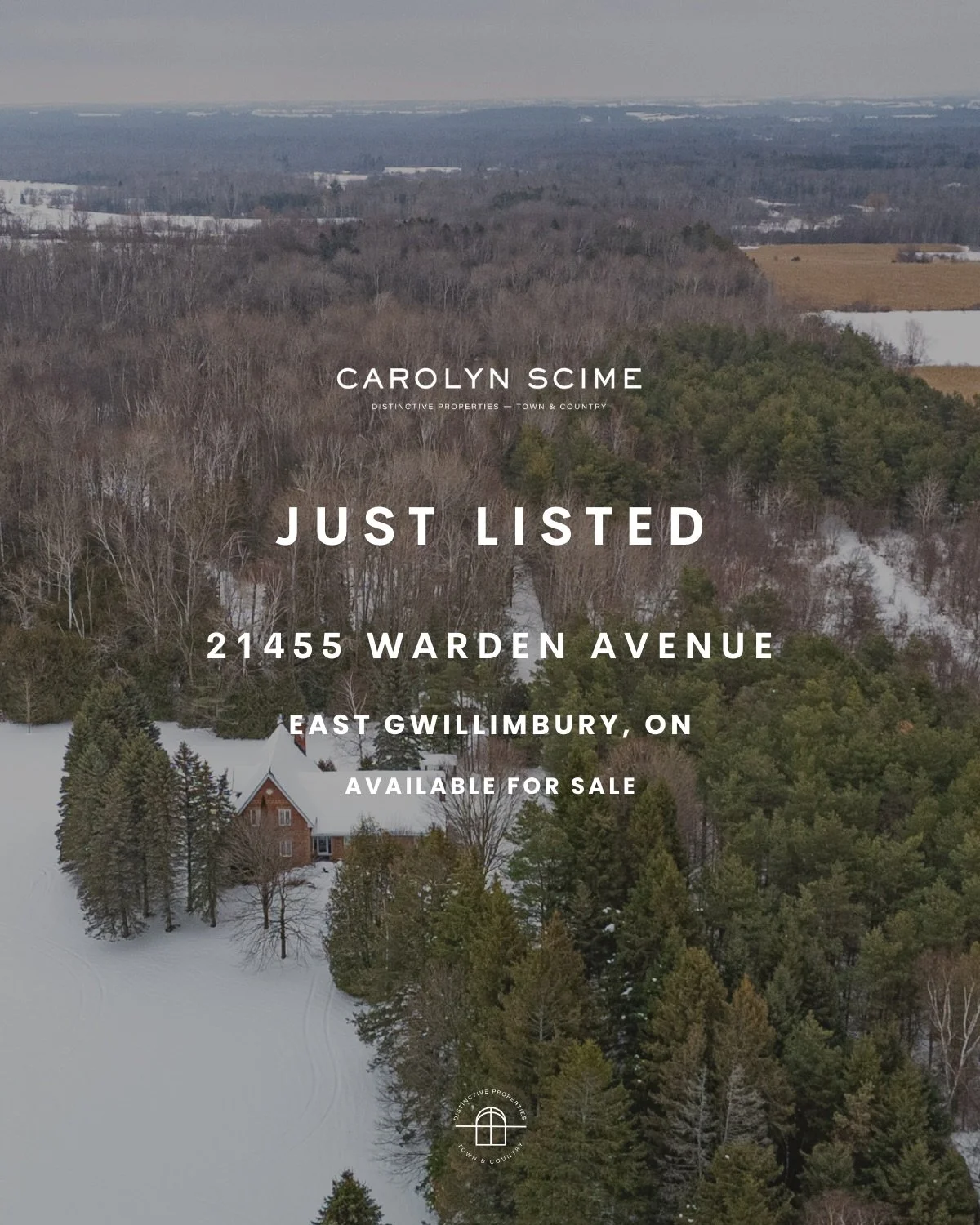 Just Listed✨ 21455 Warden Avenue, East Gwillimbury, ON

Sitting on just  under 23 acres in rural East Gwillimbury, this brick farmhouse reproduction is set well back from the road in a peaceful, private setting. The property offers a combination of o