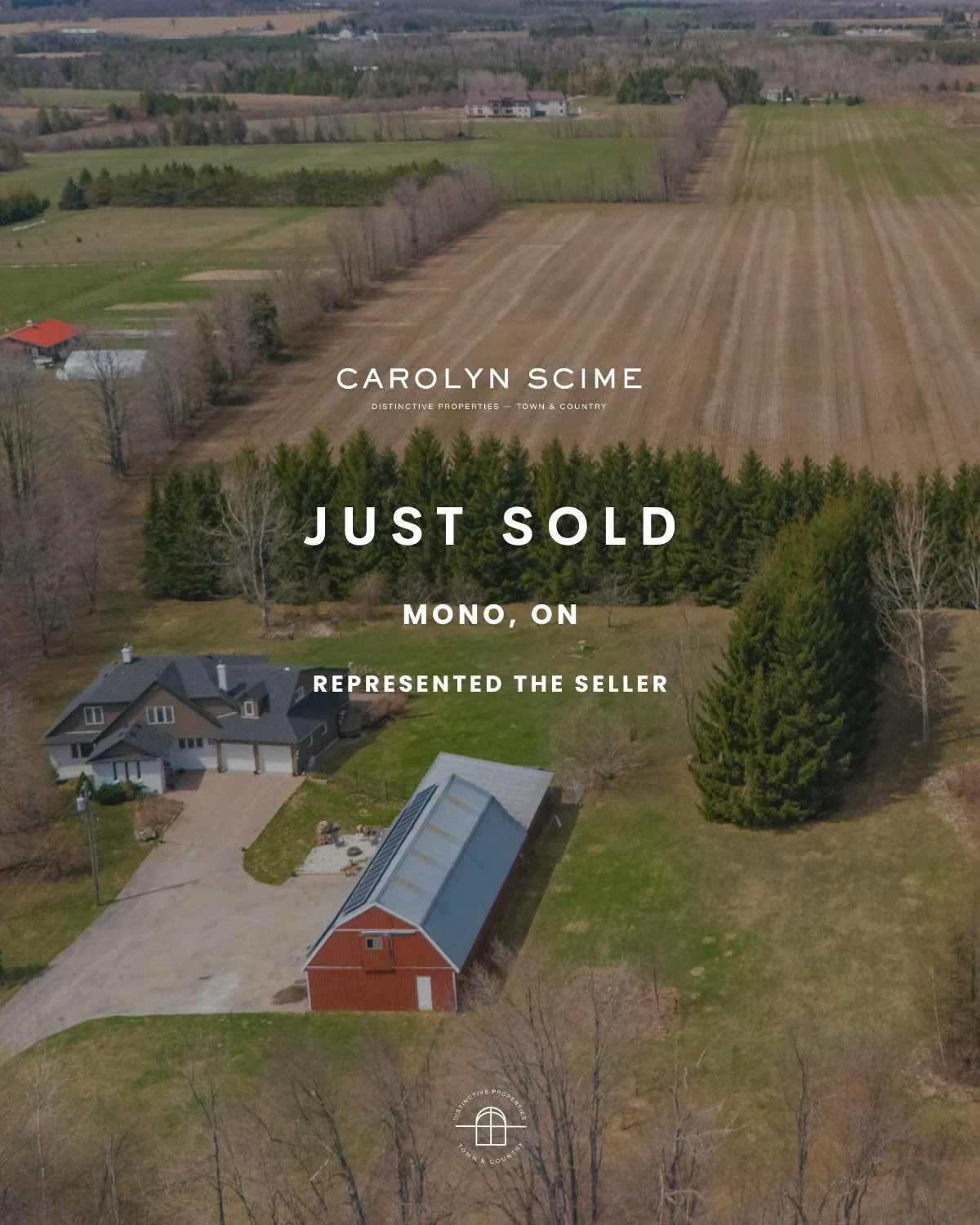 Just Sold✨ Mono, ON📍

Congratulations to our clients and the new owners of this lovely country property 🥂🏡🗝️

#carolynscime #carolynscimerealestate @chestnutparkhomes @christiesrealestate @anne_birkhoff