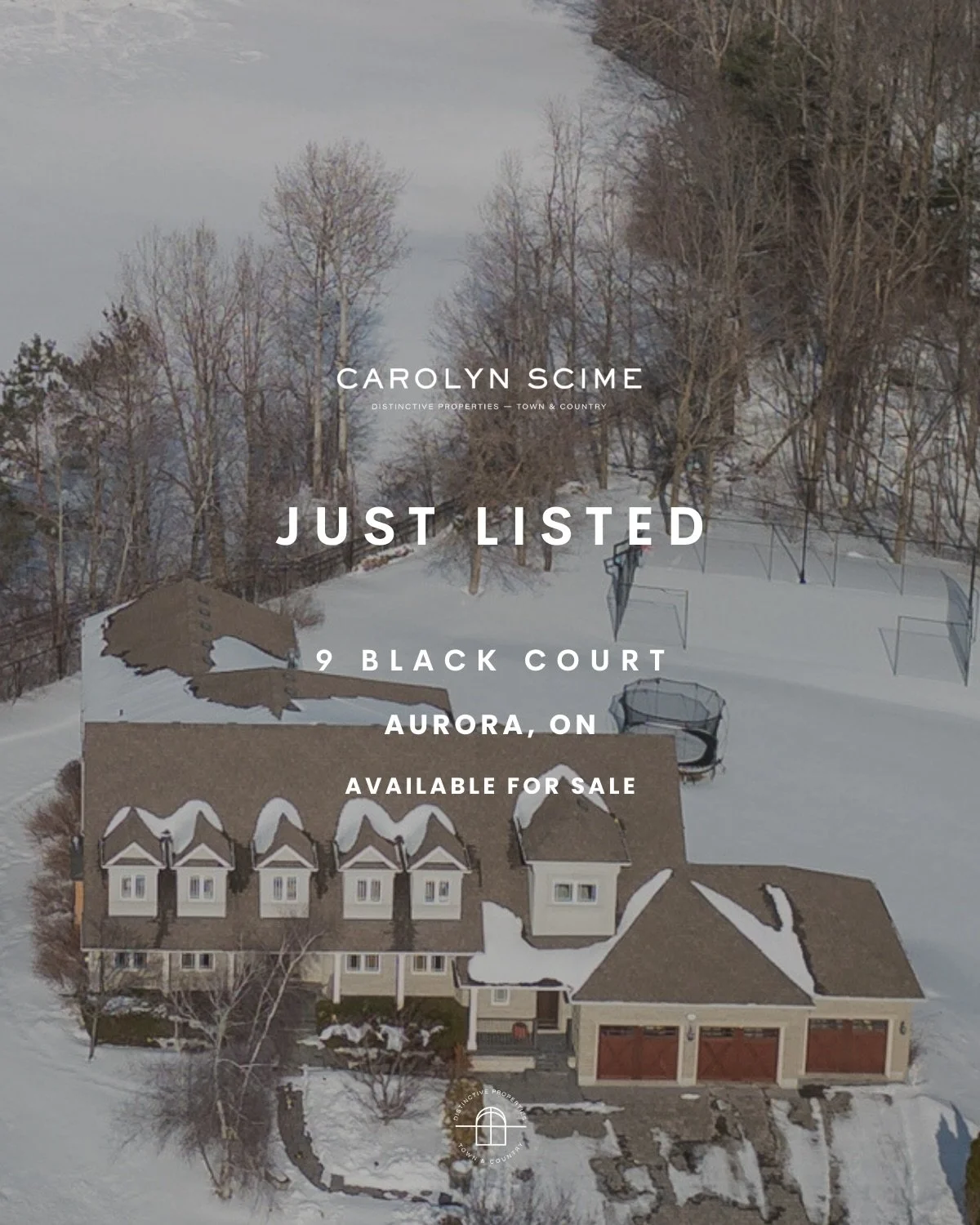 JUST LISTED✨ 9 Black Court, Aurora, ON📍

Located at the end of a quiet cul-de-sac in Brentwood Estates, this exceptional property sits on one of the largest lots in the neighbourhood at 0.82 acres, and offers a unique town and country setting abutti