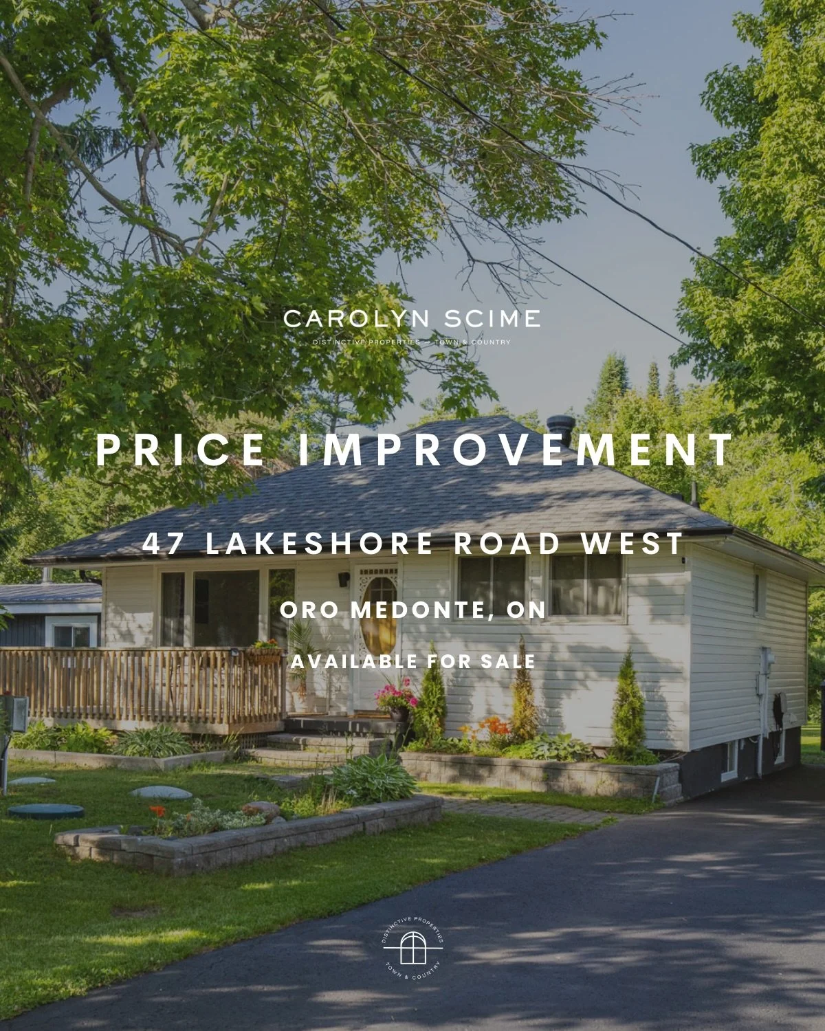 Price Improvement✨ 🌊 47 Lakeshore Road West, Oro-Medonte, ON📍

Welcome to this charming cottage-style bungalow located in the family-friendly waterfront community of Oro-Medonte. 

Situated on a quiet road, this inviting 2 + 1 bedroom, 1 bath home 