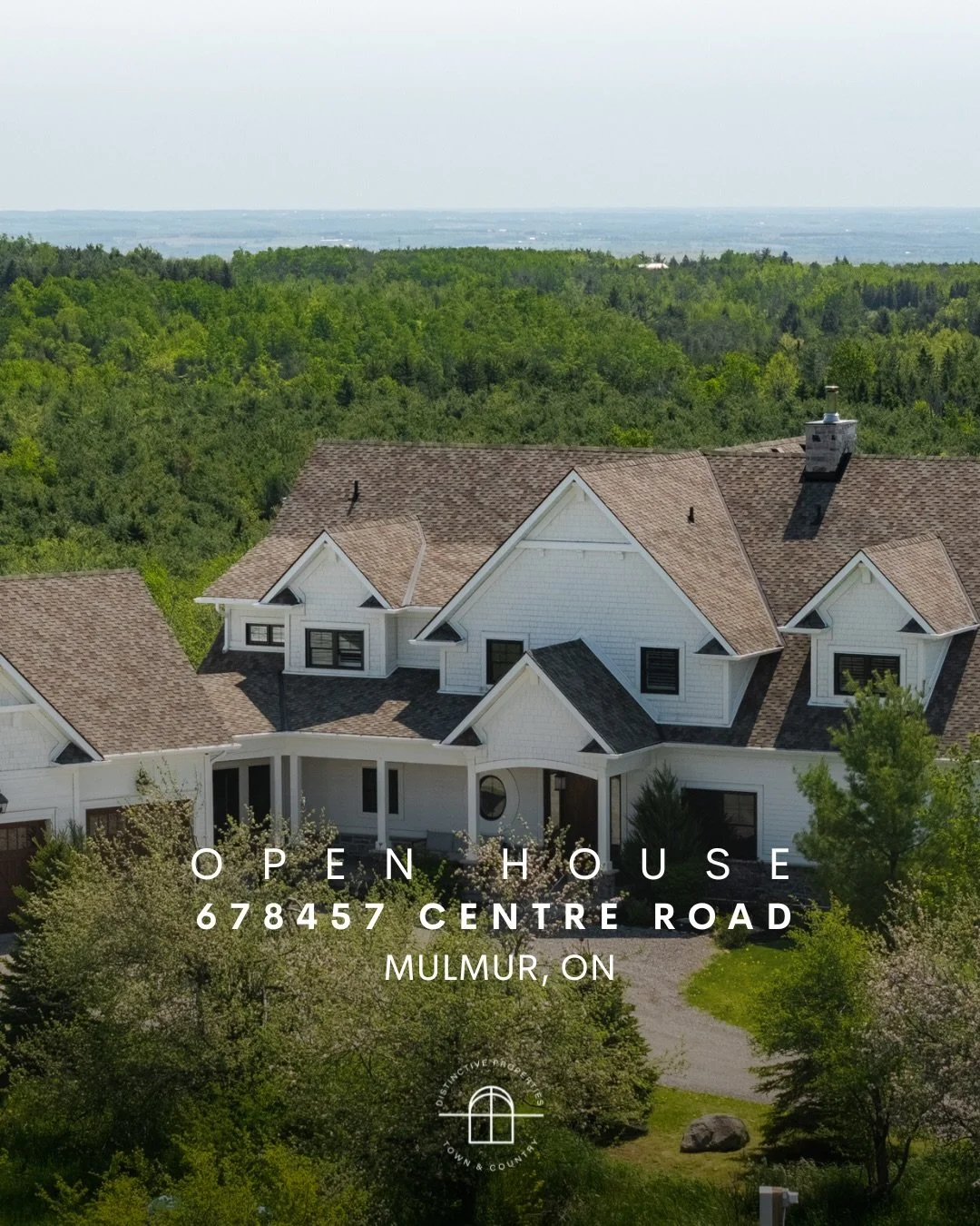 Summit House: 678457 Centre Road, Mulmur, ON📍

✨OPEN HOUSE 🏡: Sunday, May 31st: 2-4PM

Welcome to Summit House &mdash; a custom-built country retreat set on 20 spectacular acres in the rolling hills of Mulmur. Designed to capture breathtaking 180-d