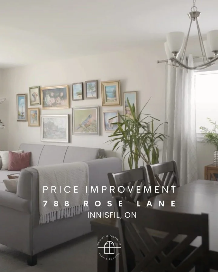 Price Improvement ✨788 Rose Lane, Innisfil, ON📍

A truly turn-key raised bungalow offering space, flexibility, and a backyard you&rsquo;ll fall in love with. This bright and beautifully maintained 2+2 bedroom, 3 bathroom home features a fresh, neutr