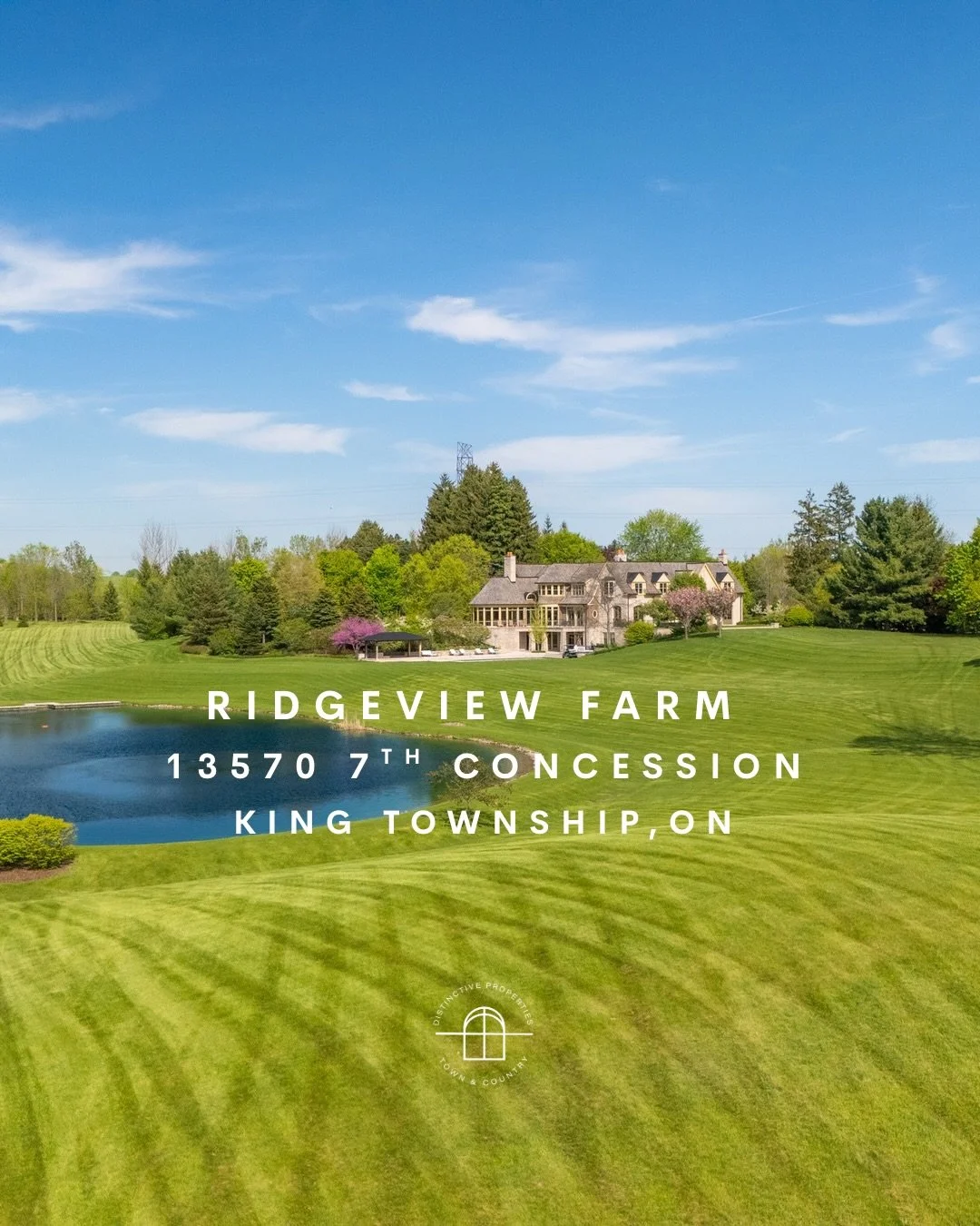 Ridgeview Farm. 🌾

An extraordinary country estate in the heart of King Township. Set on 56 private acres, this remarkable property brings together refined country living and exceptional recreation, with professional equestrian facilities, a pool an