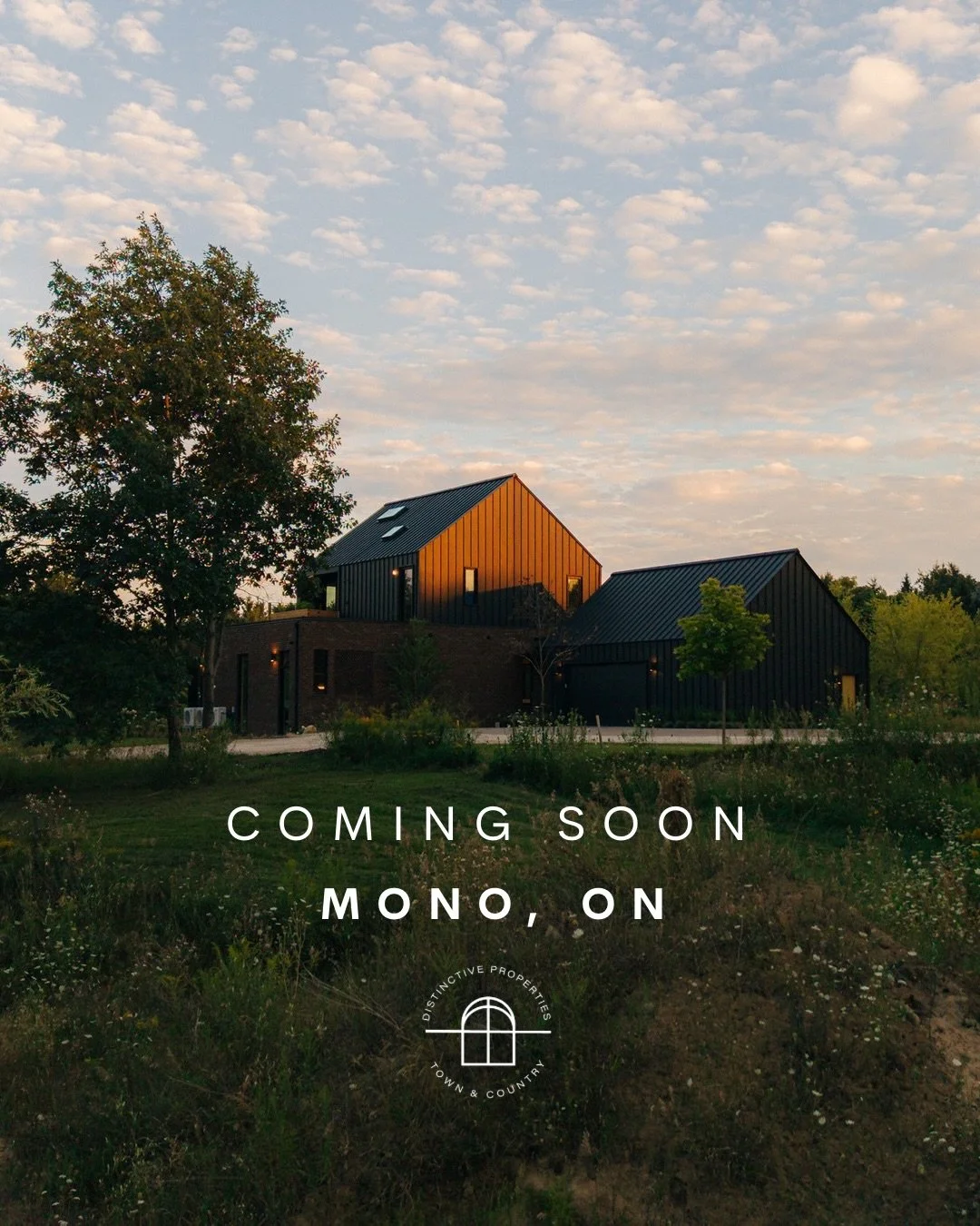 Coming Soon | Mid-Century Modern in 
Mono, ON ✨

Newly built with mid-century architecture on 25 acres in Mono Township. Built into the natural landscape, this home offers the perfect blend of modern amenities and traditional styling. A private, beau