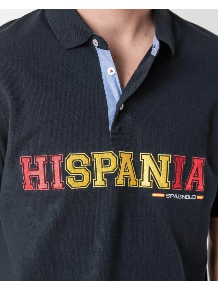 Spagnolo hombre pl estampado 2576 marino