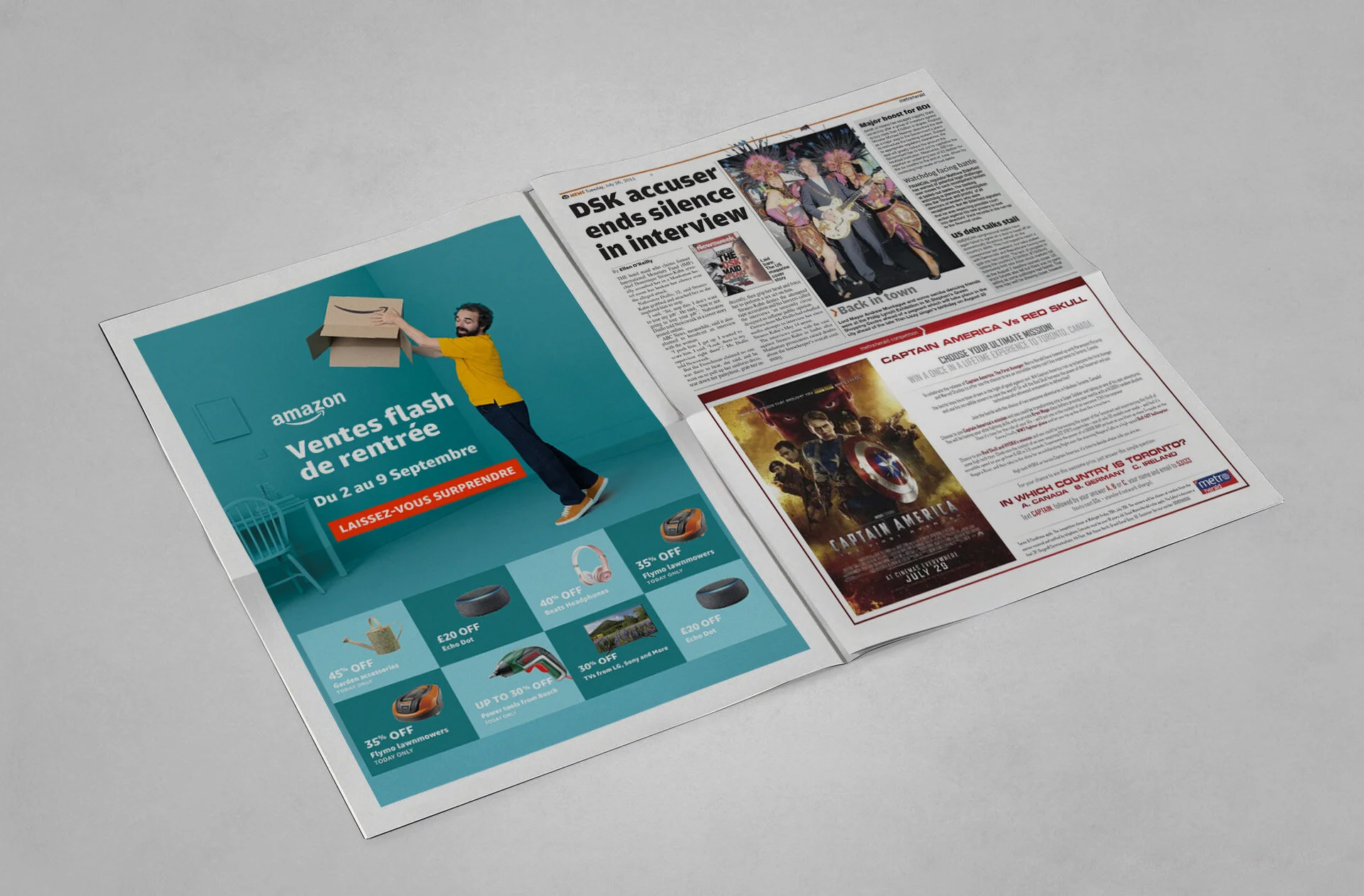 Amazon - End of Summer Print Campaign