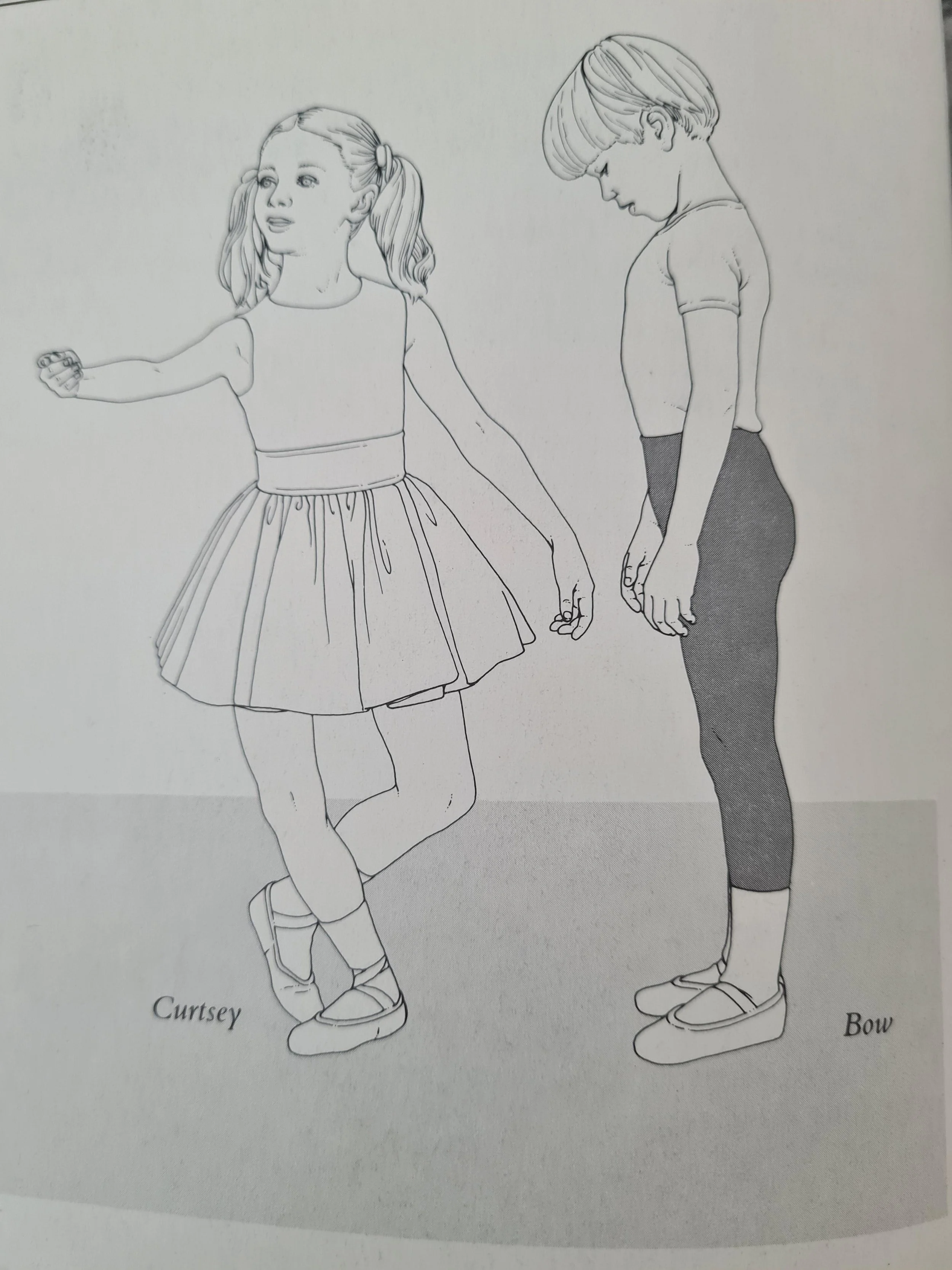 A Curtsy, A Bow and A Reverence