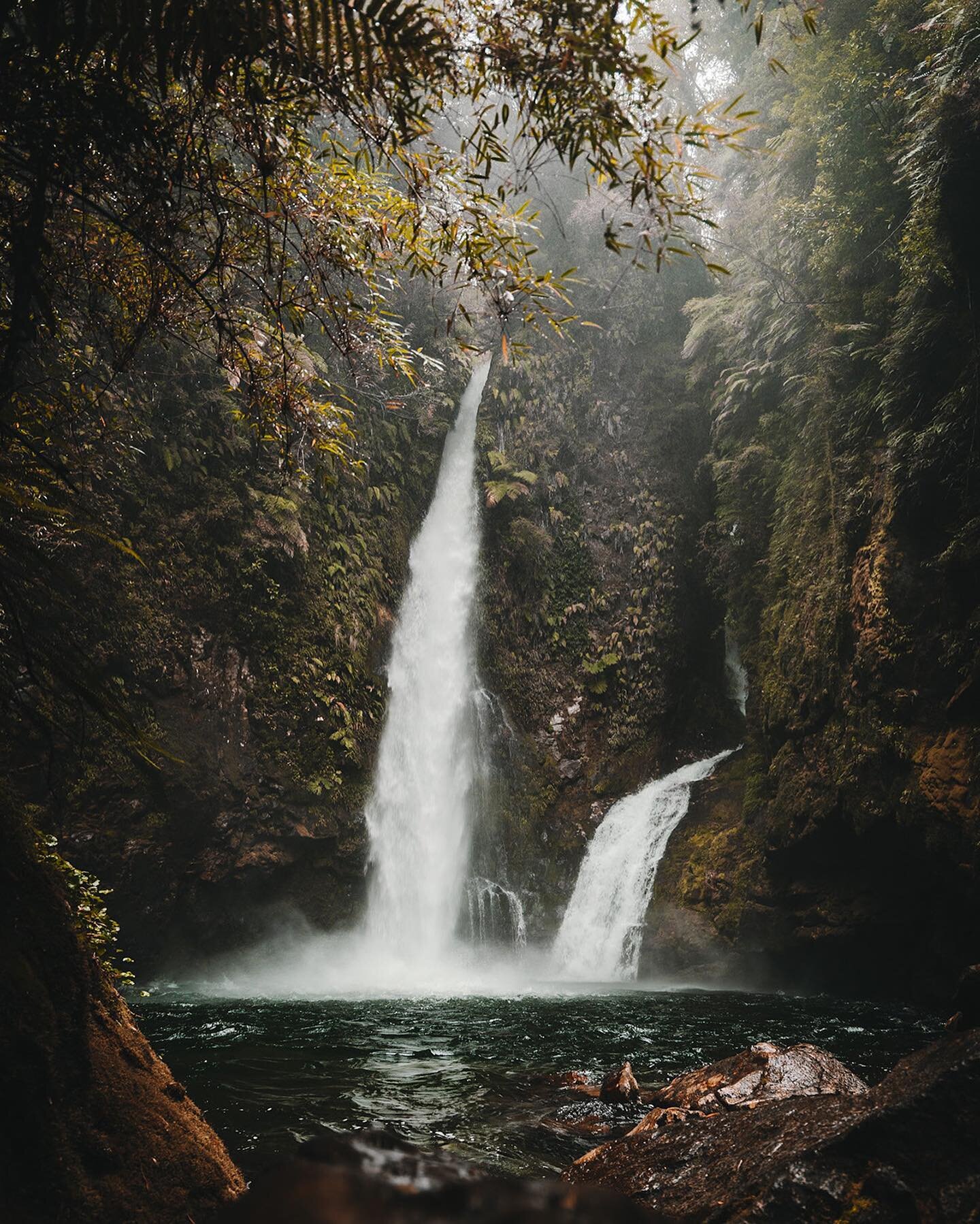 &lsquo;Cascadas Escondidas&rsquo;, a.k.a. &lsquo;Hidden Waterfalls&rsquo;. 🙏🏼🌎 Ever since Rob found this place a few weeks ago, my mind was set on seeing and photographing it. The walk through the rainforest was just as surreal as this view. A bit