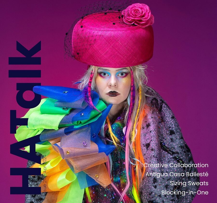 Thank you so much to @hatalkemag for the front cover and article about the collaboration between @matthew.david.andrews and I. It has been such a fabulous experience that it&rsquo;s great to get a moment to share it. 
I love that the oversized pink p
