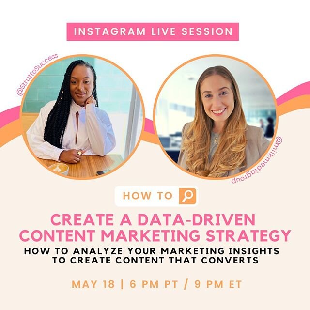 Set your alarm clock for TOMORROW! ⏰🤩
-
Learn how to track your posts performance and optimize your social efforts for greater impact!
-
#content #data #datadriven #datadrivenmarketing #marketing #advertising #contentmarketing #iglive #marketingdigi