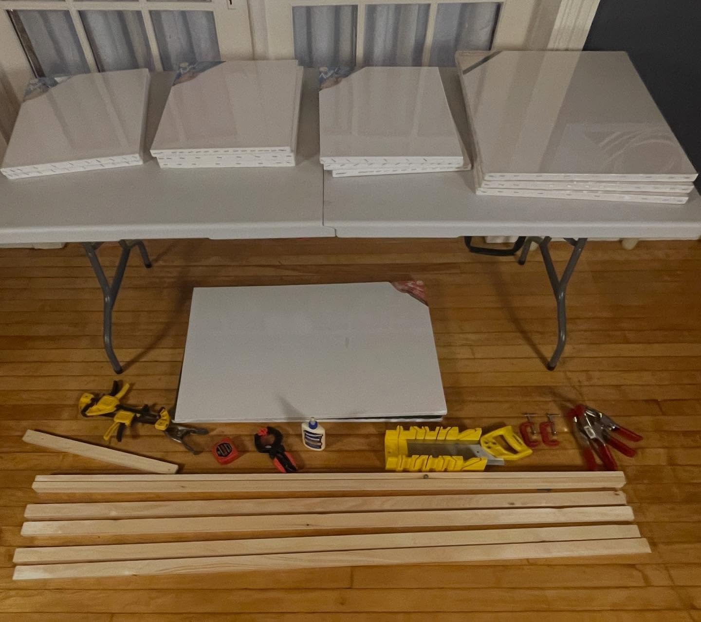 I&rsquo;m excited to start this new series of original canvases. I&rsquo;ll be joining some of these smaller canvases together to make larger panels. Final dimensions to be determined. I&rsquo;m offering a pre-sale reserve for this group. Reserve a s