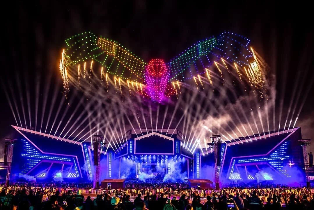 @mdlbeast.soundstorm | 2023 | Riyadh, Saudi Arabia 

Another Soundstorm in the books 🧨 all the overnight rehearsals paid off, pyro drones for the win! @hayesnfriends @tonysamaritano 

📸: Soundstorm Media Team