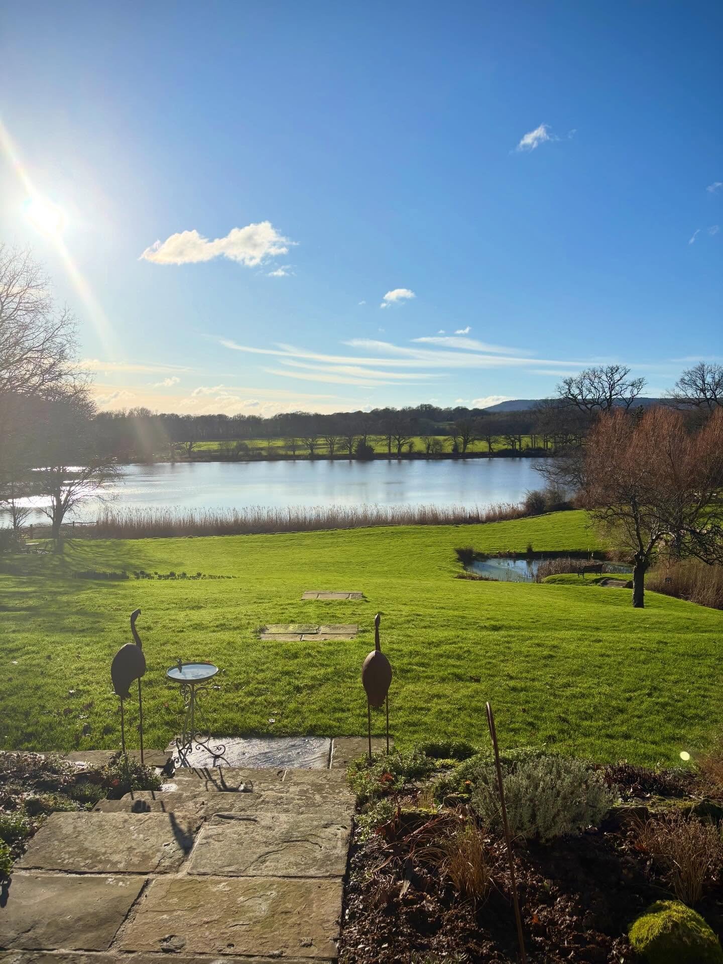 Rain paused for the day and some much welcomed sunshine ☀️