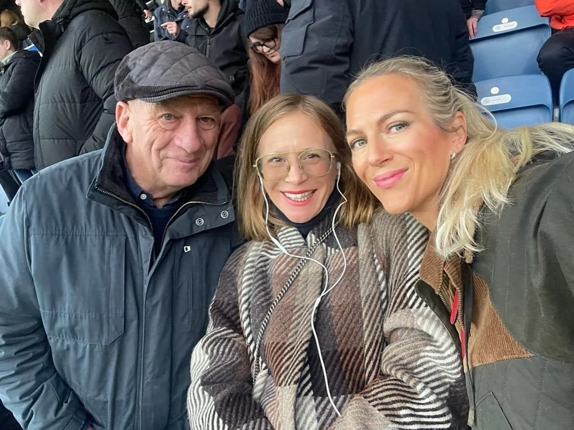 Super Superhoops ⚽️ Fun Saturday at Loftus Road @officialqpr 💙 Lines was tuned in 📻 at the beginning making sure Lando Norris did what he needed to do for qualifying and boy did he do it !  Winner winner 🏆