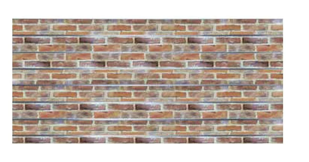 3D Brick Slatwall