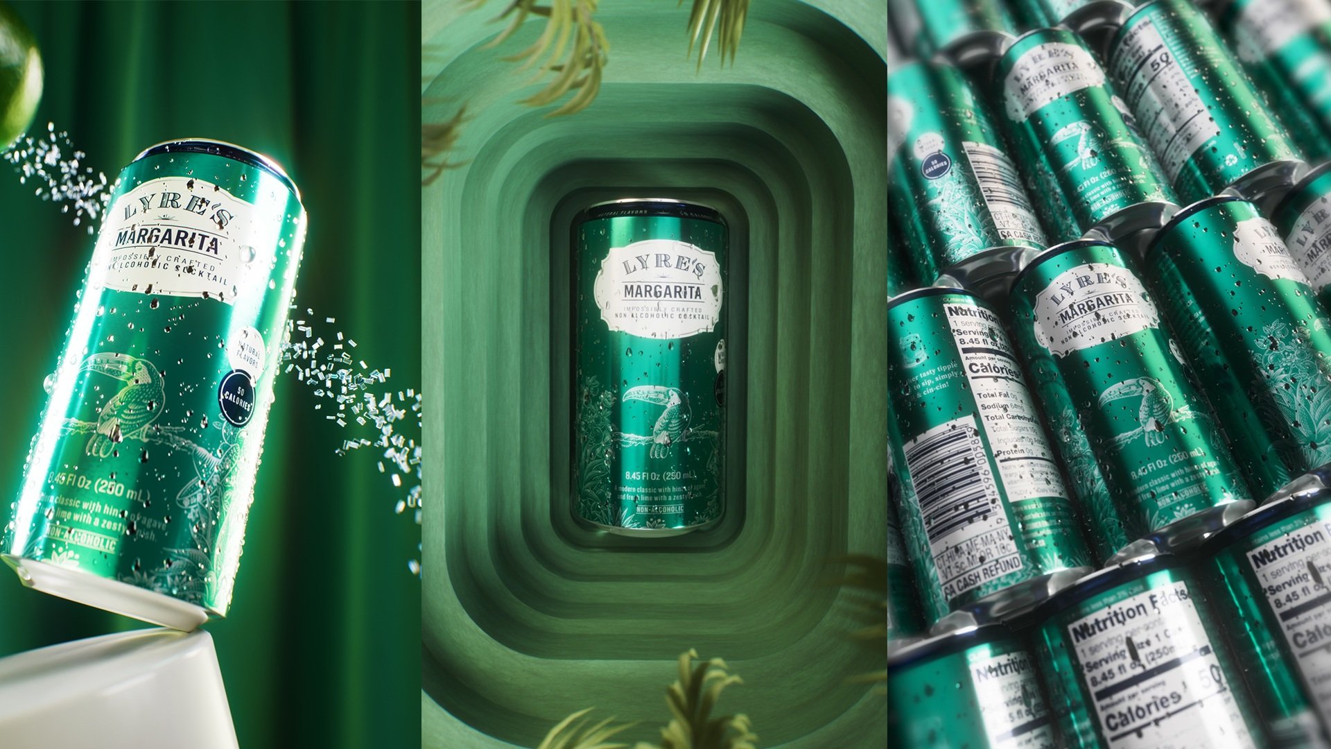 Lyre's Margarita – Product Rendering