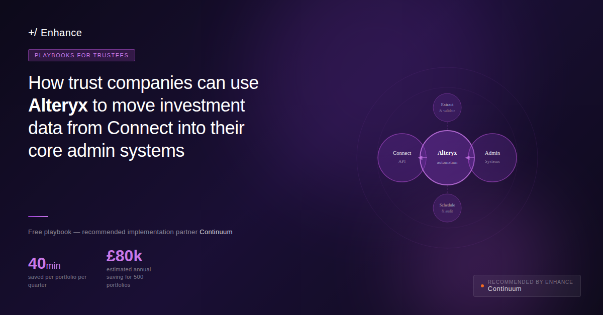 Why Enhance Chose Continuum as Its Recommended Alteryx Implementation Partner