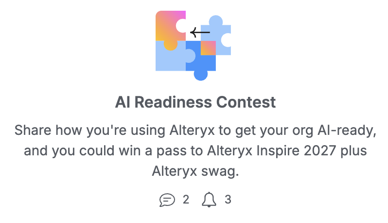Your Alteryx workflows could win you a place at Inspire 2027 - here's how