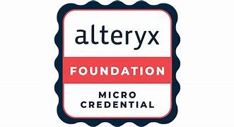 Alteryx Foundation Micro-Credential badge