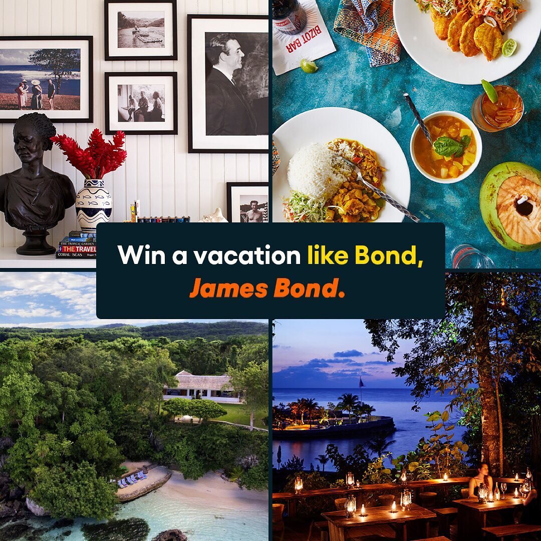 It&rsquo;s your LAST CHANCE to win a getaway for two at GoldenEye in Jamaica and support our work through @omaze. ⁠⁠
⁠⁠
It&rsquo;s a win-win! Enter and donate with our link in our Bio or at omaze.com/goldeneye. @omaze ⁠⁠
⁠⁠
#Omaze #GoldenEyeFoundatio
