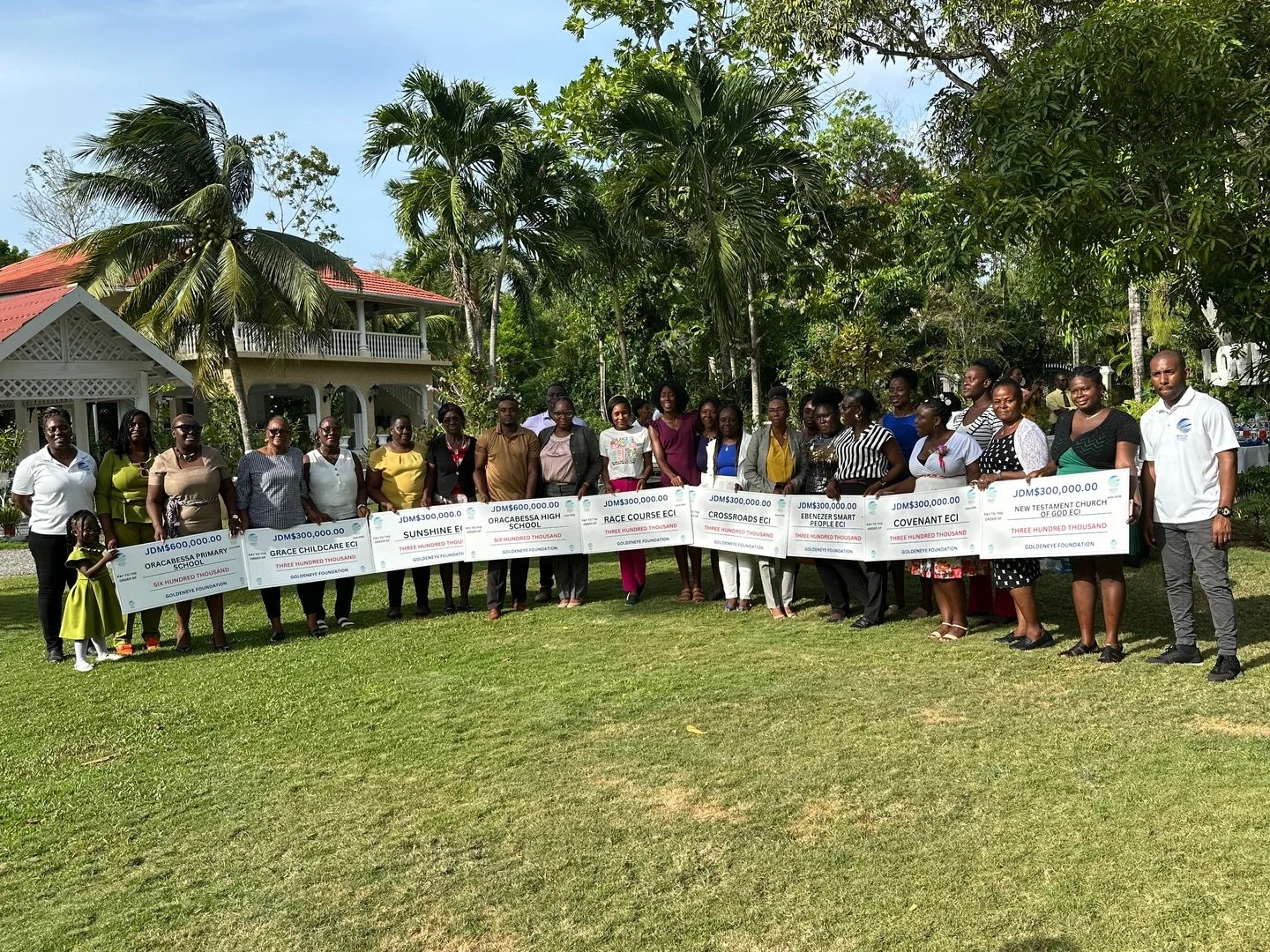 Supporting the next generation, one community at a time. 💙⁠
⁠
Through the work of the GoldenEye Foundation, we are proud to continue supporting schools and educational institutions within our surrounding communities - helping to fund special project