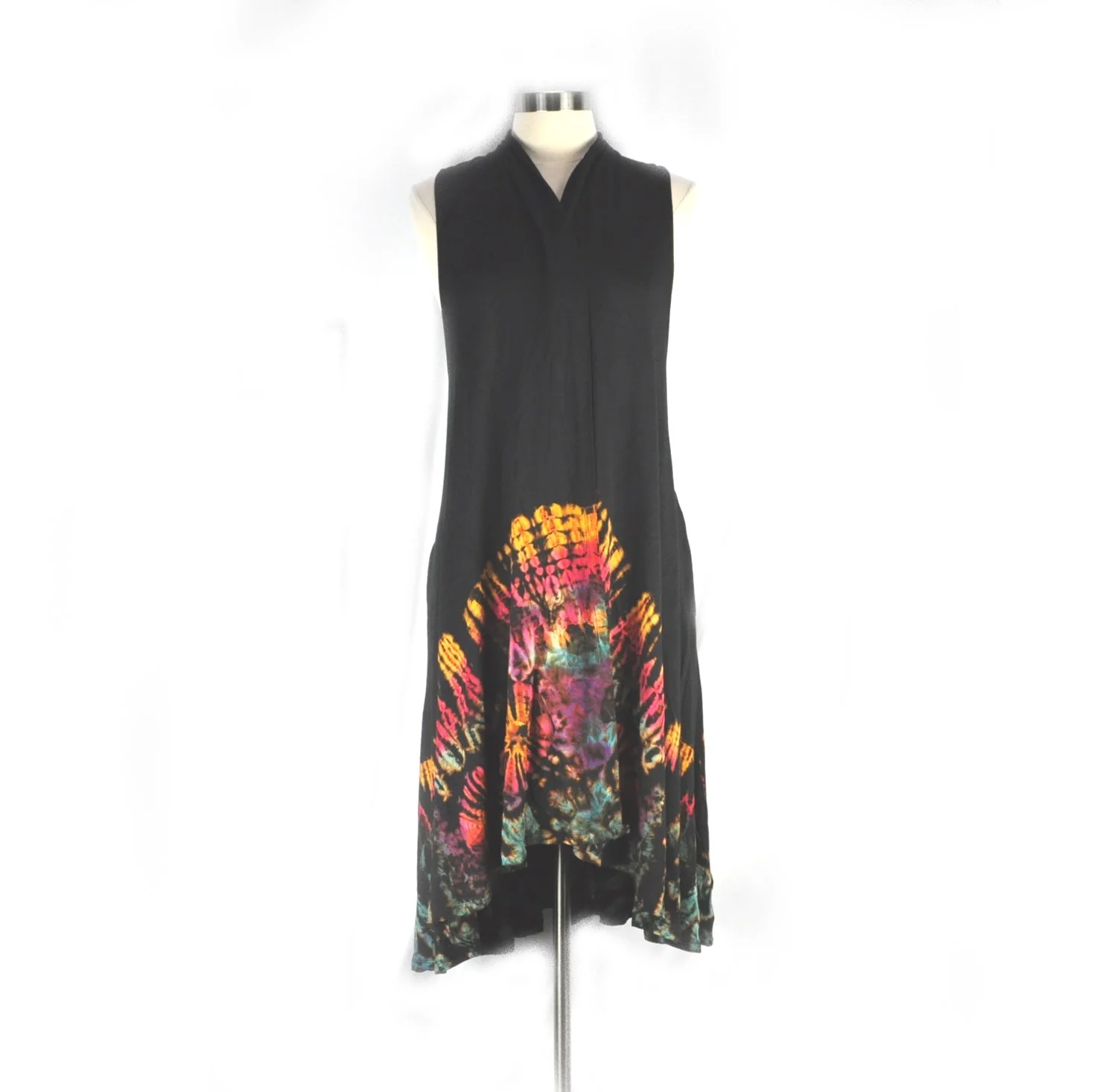 hand dyed vest skyline Thailand #08