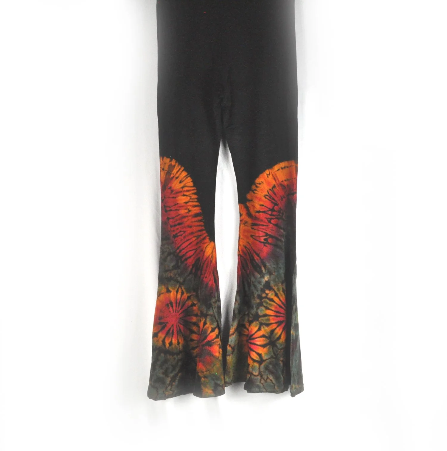 hand dyed flare leggings  L38" Thailand #03