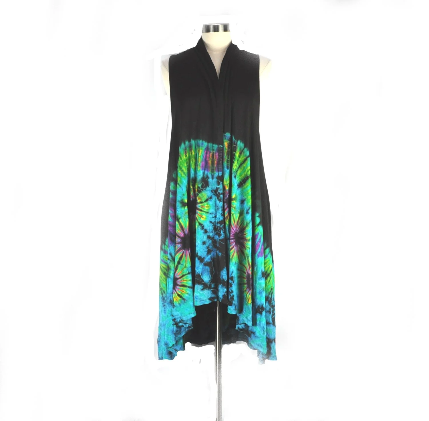 hand dyed vest skyline Thailand #450