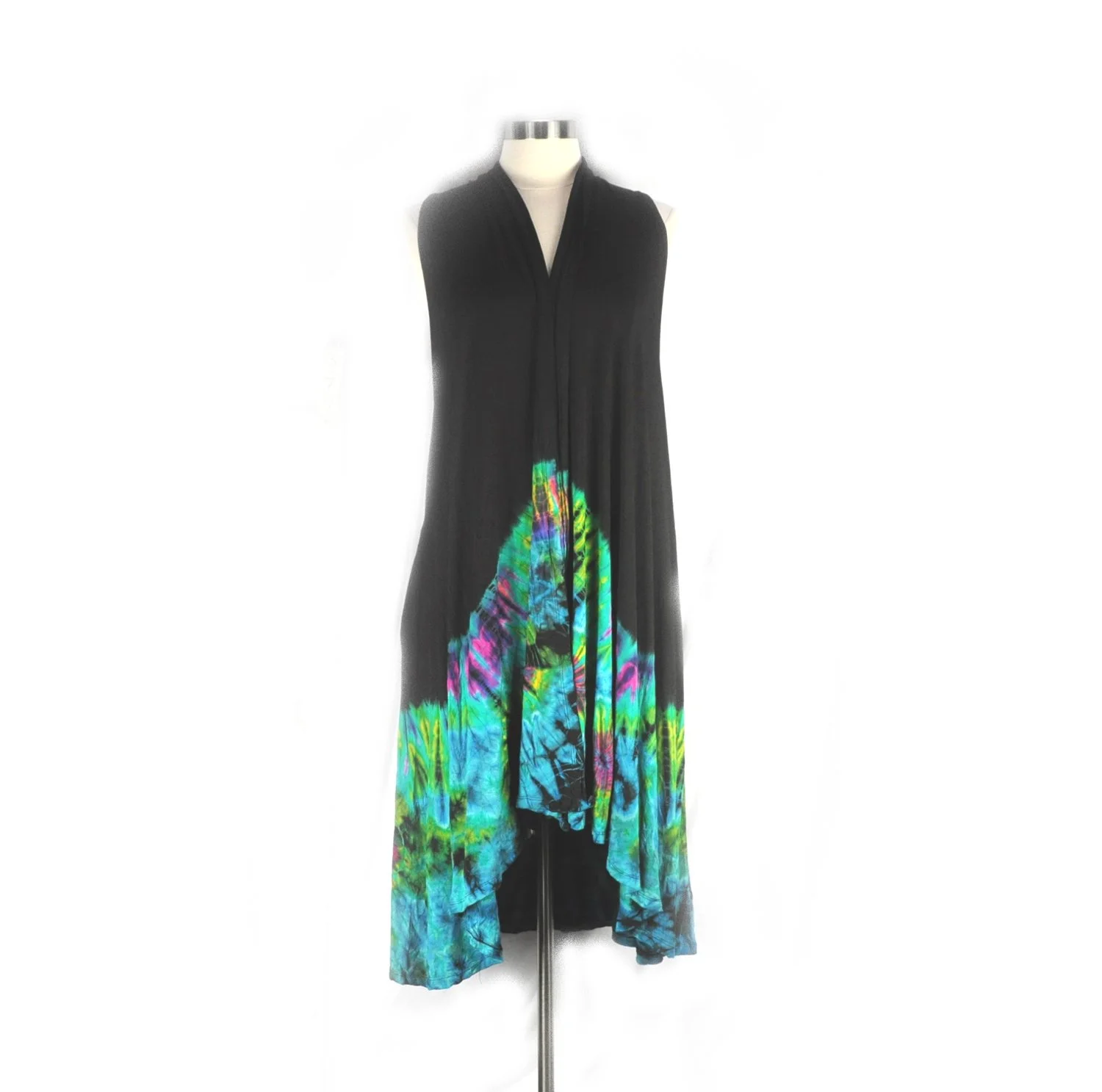 hand dyed vest skyline Thailand #377