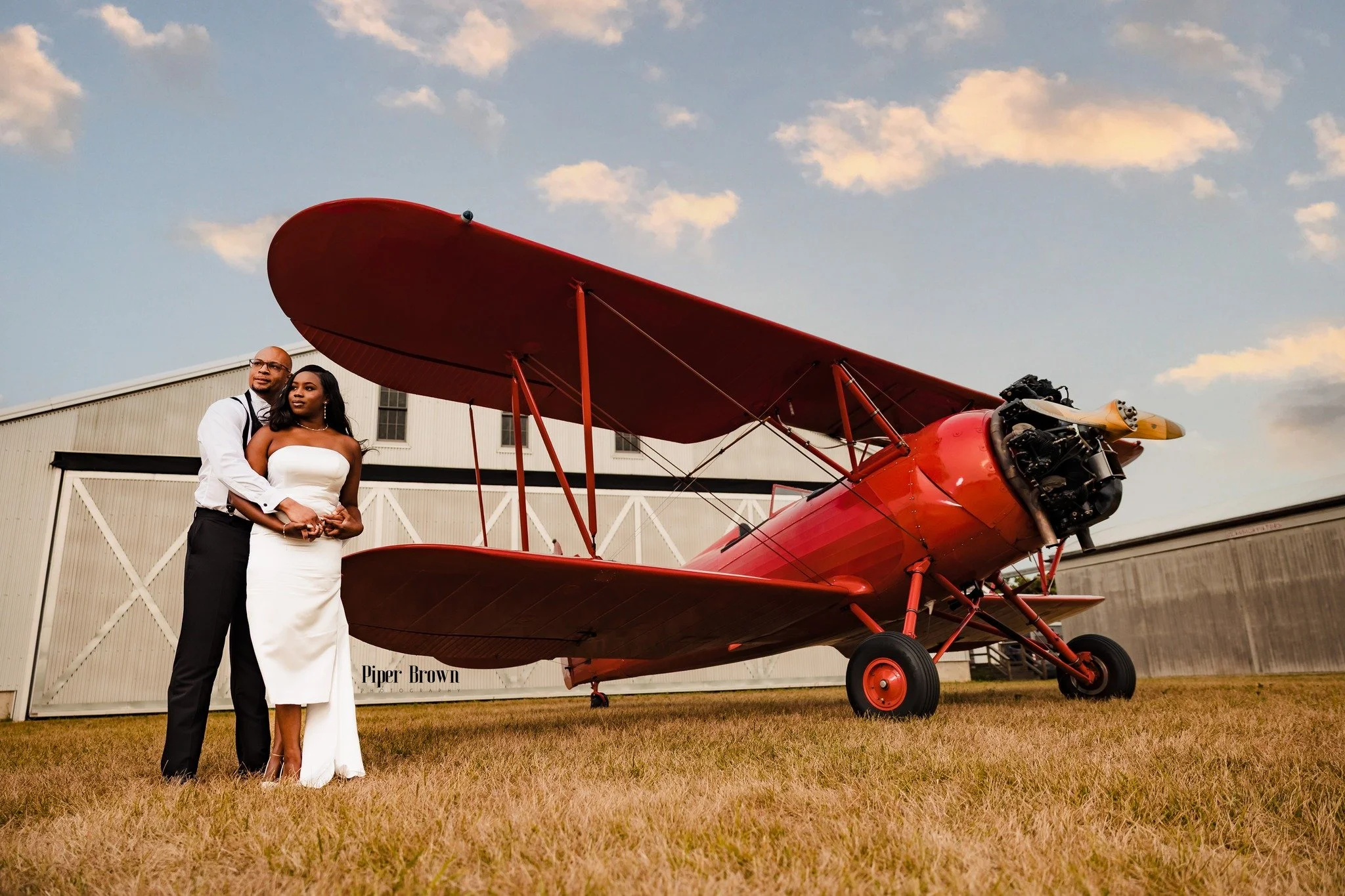 In between corporate sessions all week at the Vineyard, I got to make a little unexpected magic! 
Thank you @classicaviators for accommodating us at the very last minute! 
 #piperbrownphotography 
#marthasvineyard 
#maengagementsession
