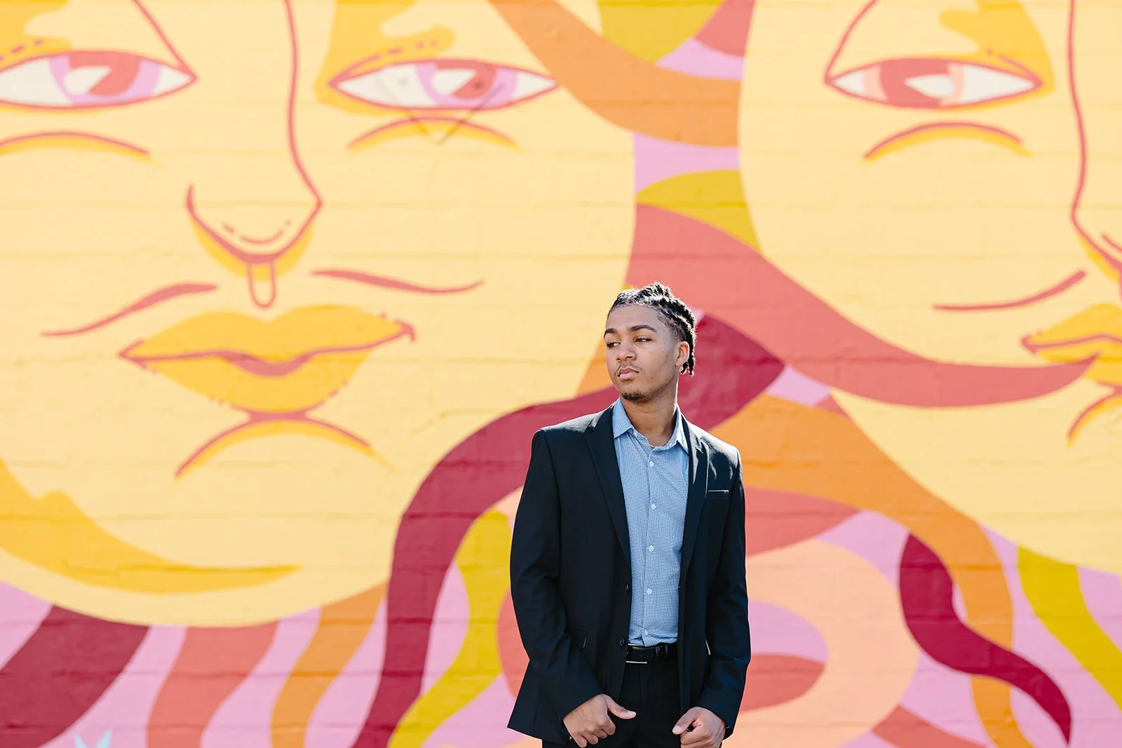 High School Senior Portraits Downtown Providence