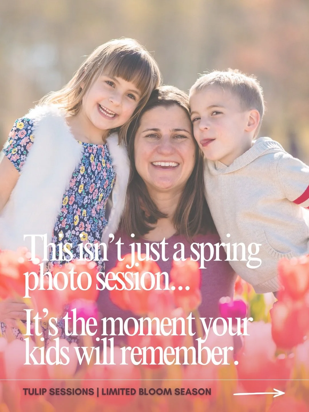 Tulip season doesn&rsquo;t last long&hellip;. But these moments can.

This isn&rsquo;t about perfectly posed photos.
It&rsquo;s about capturing your family, as it is right now. The laughter, the curiosity &hellip;

Because one day, this season will f