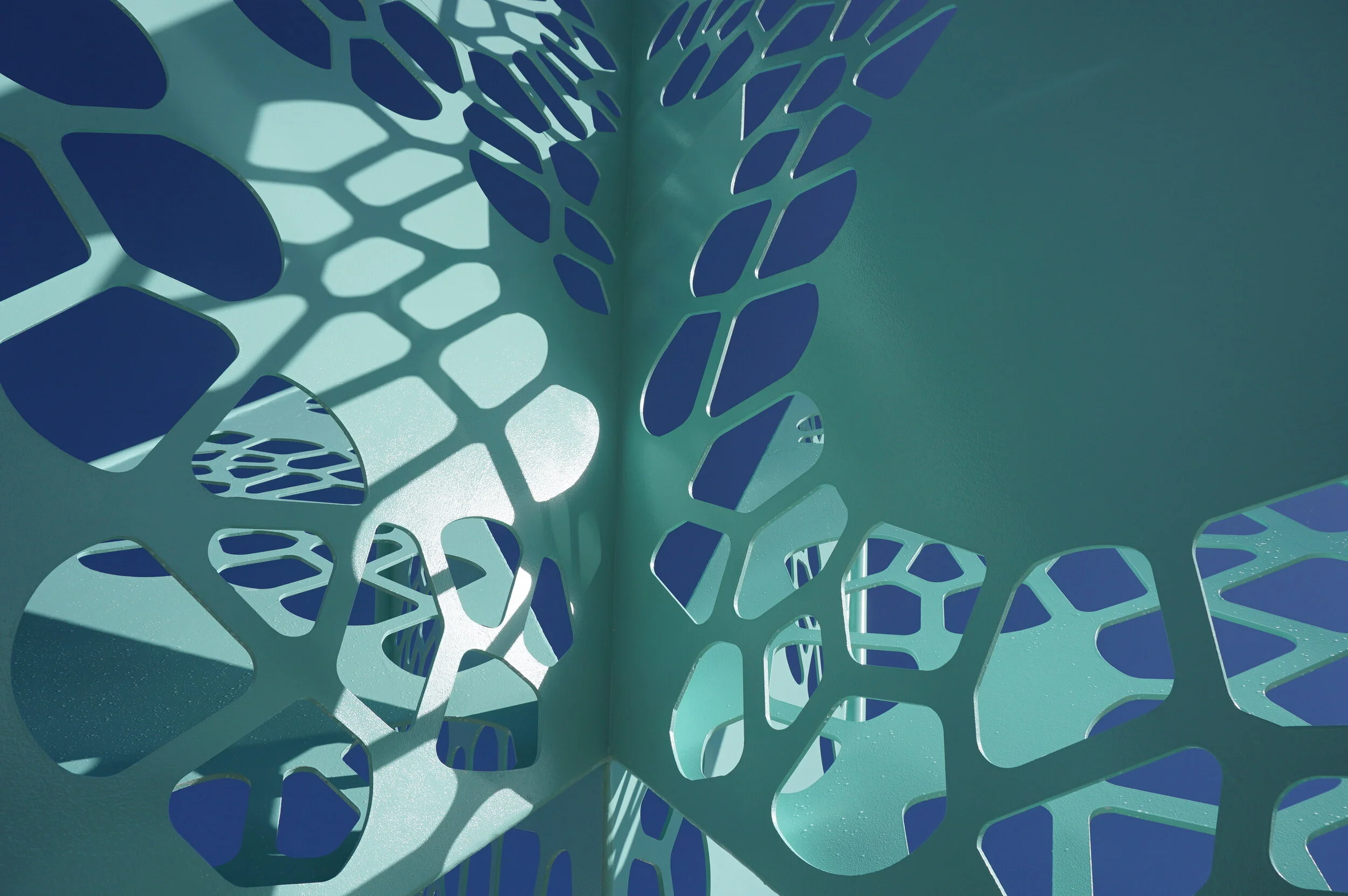 Sculpture perforation details