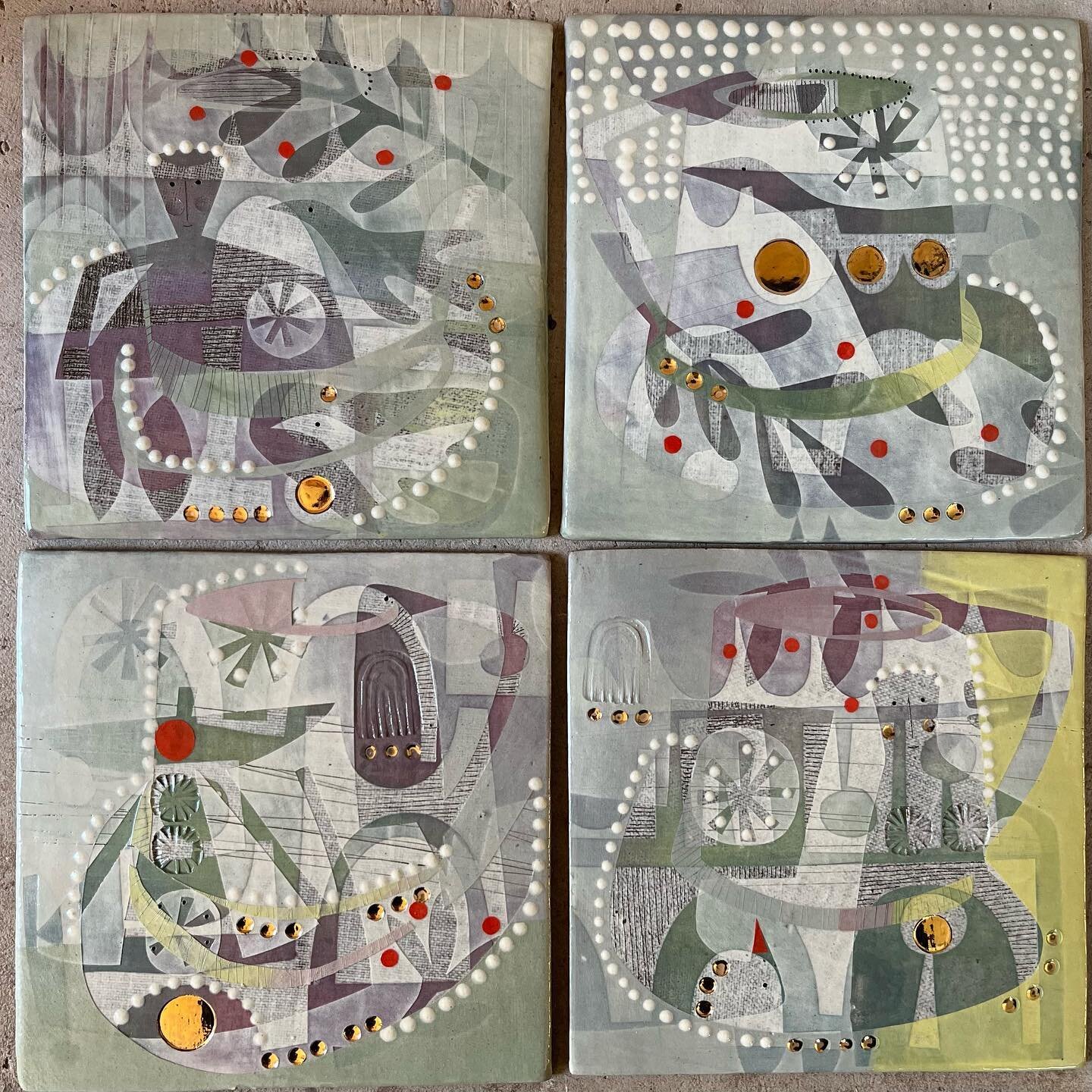 Wrapping tiles in the morning sunshine ready for posting. 
Visit our website to shop tiles and read our blog about what inspired them.

#carryfarm
#hayshedgallery 

#handmadetiles 
#ceramics 
#interiordesign 
#illustration
#folkart
#craftscotland
#ma