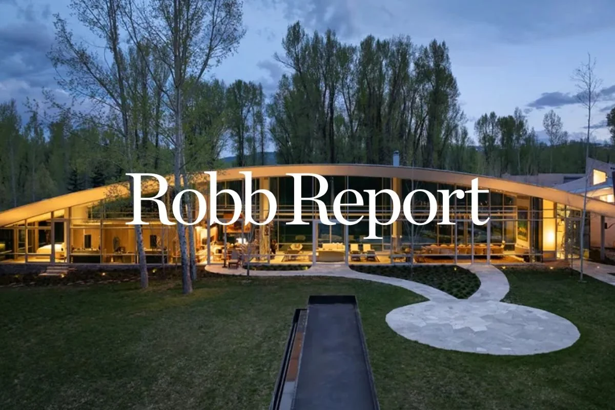 Jackson Hole River House in Robb Report