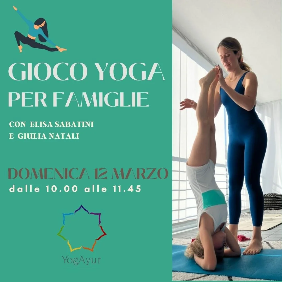 G-YOGA - GIOCO YOGA PER FAMIGLIE - DOMENICA 12 MARZO 10-12