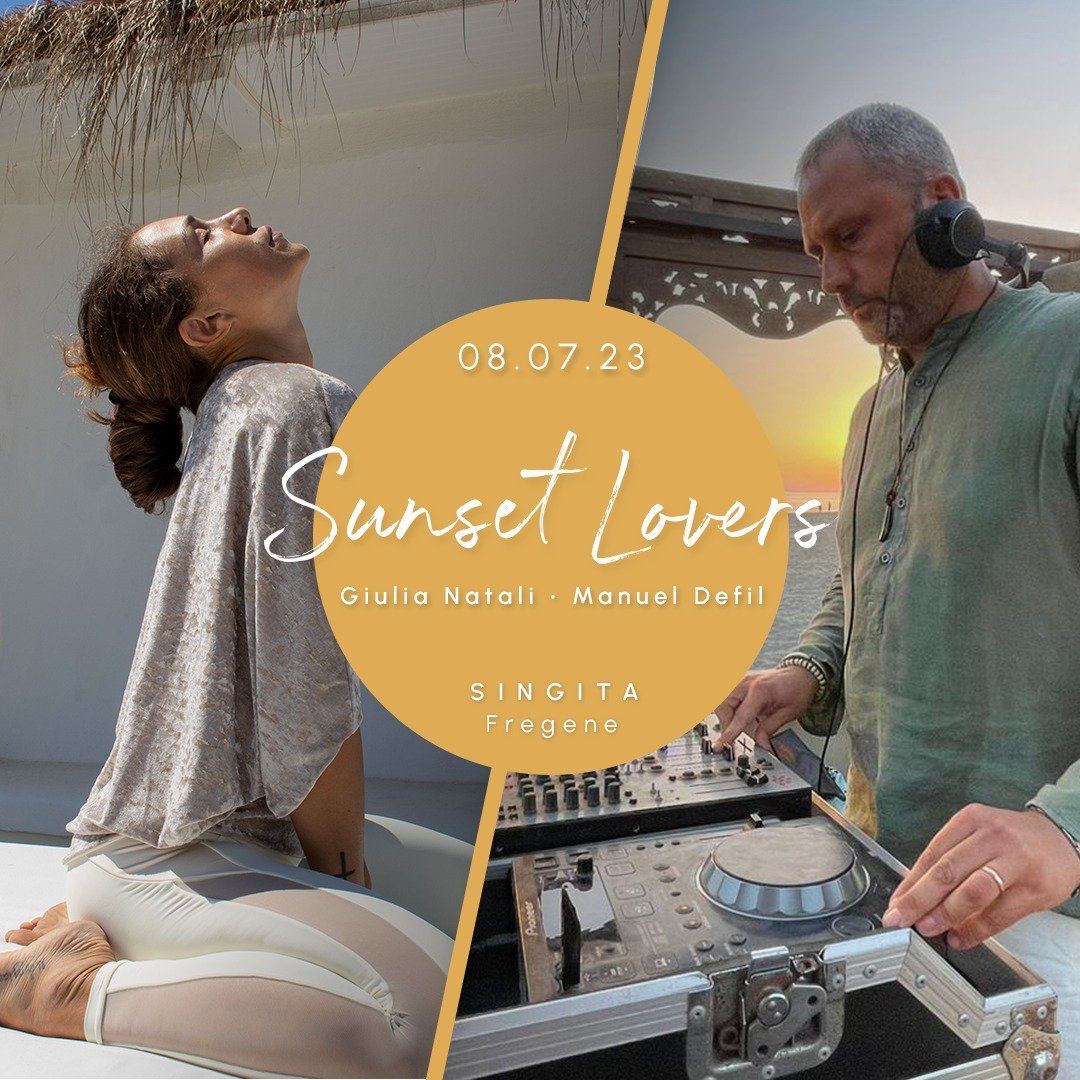 SUNSET LOVERS - SAB 8 LUGLIO