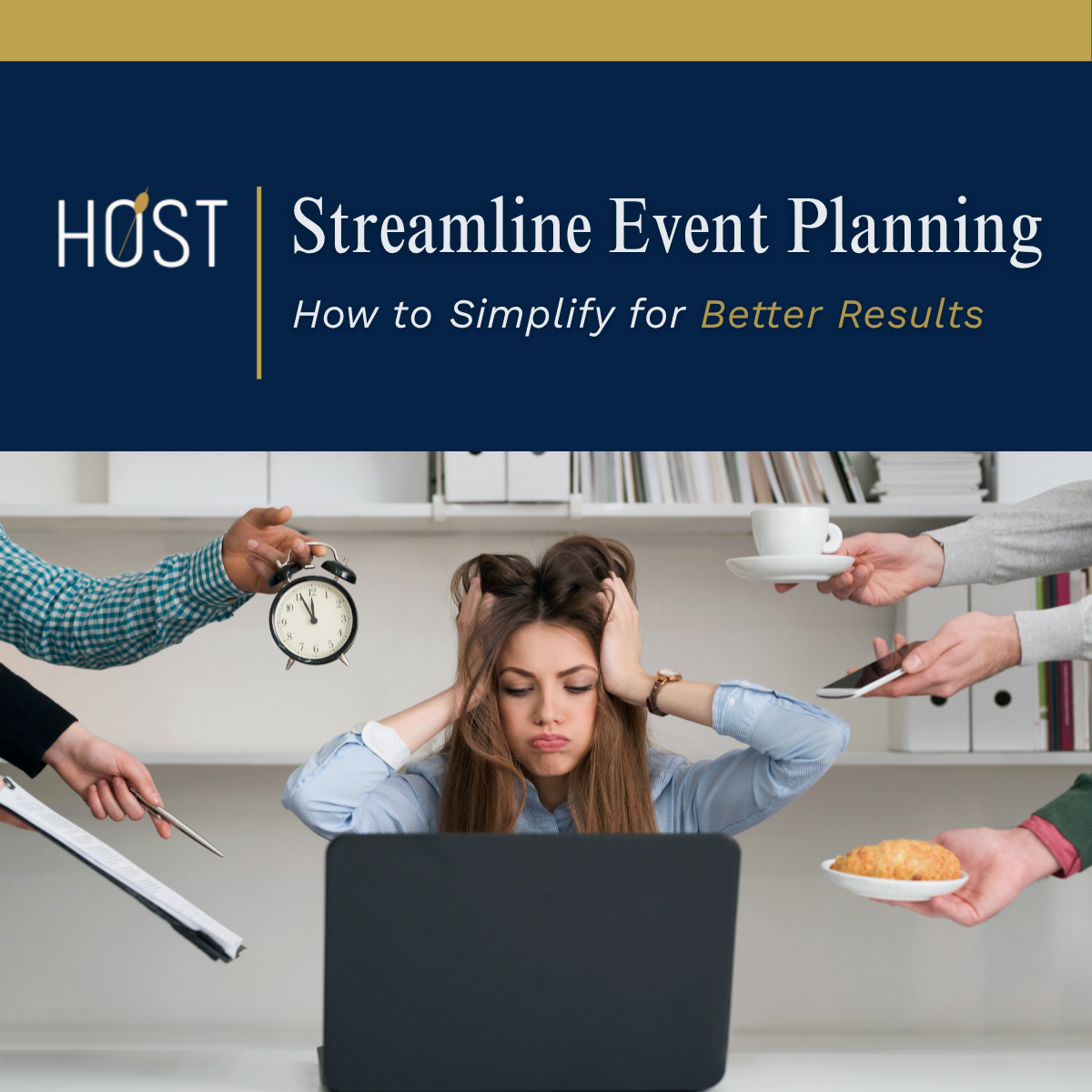 Simpler Event Planning. Stronger Results.