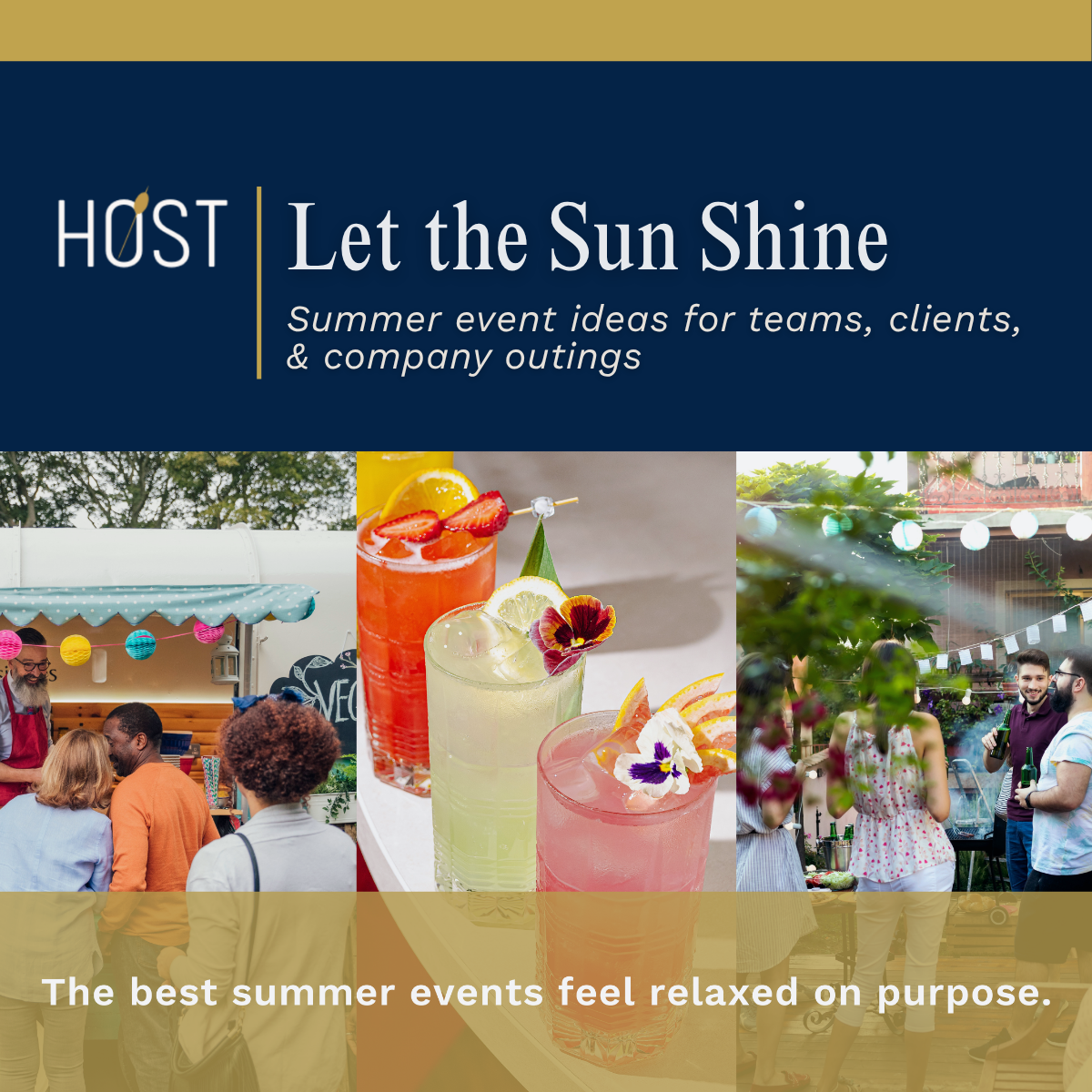 Let the Sunshine In: Summer Event Ideas for Teams &amp; Clients