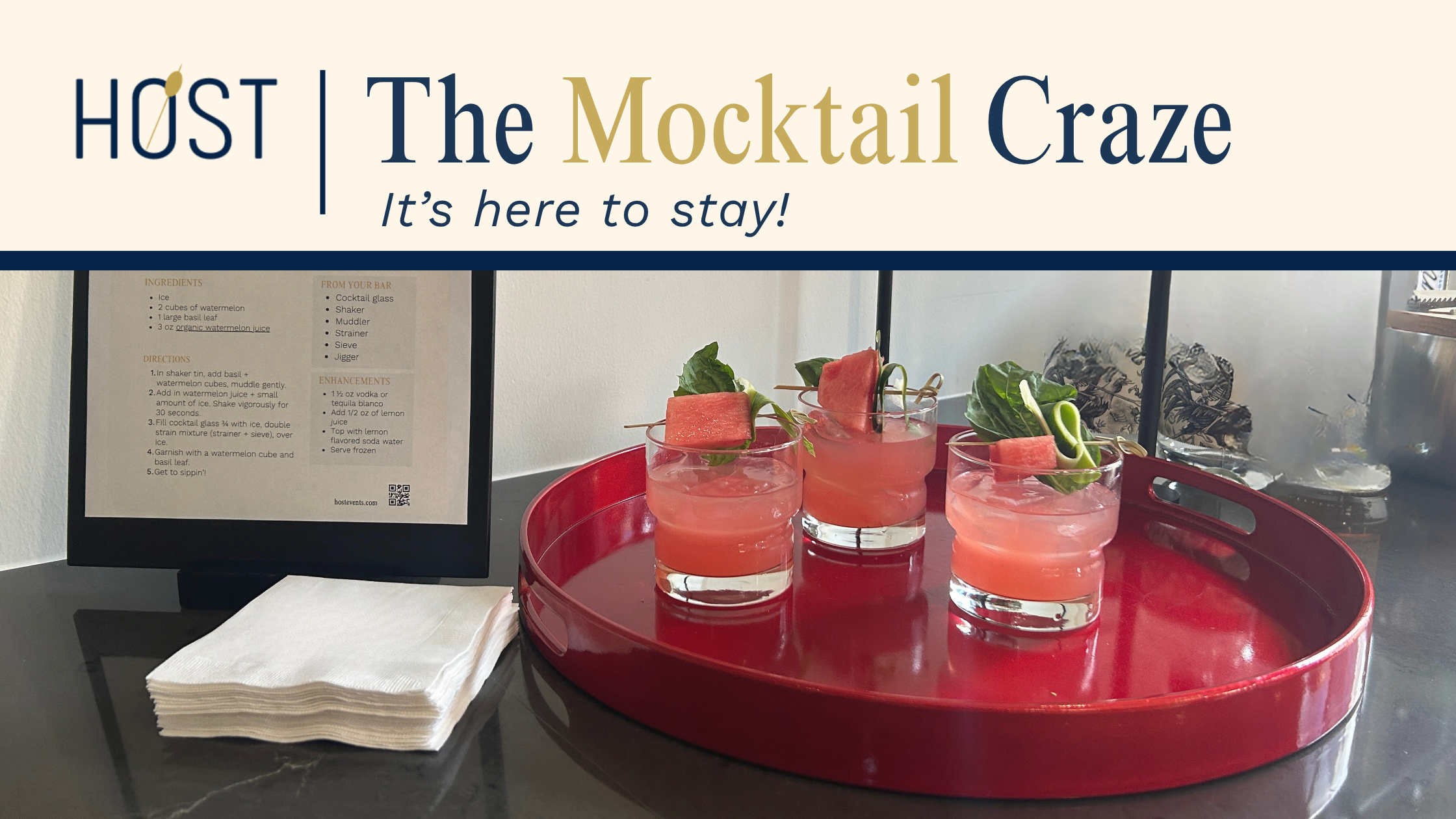 The Mocktail Craze Is Here To Stay
