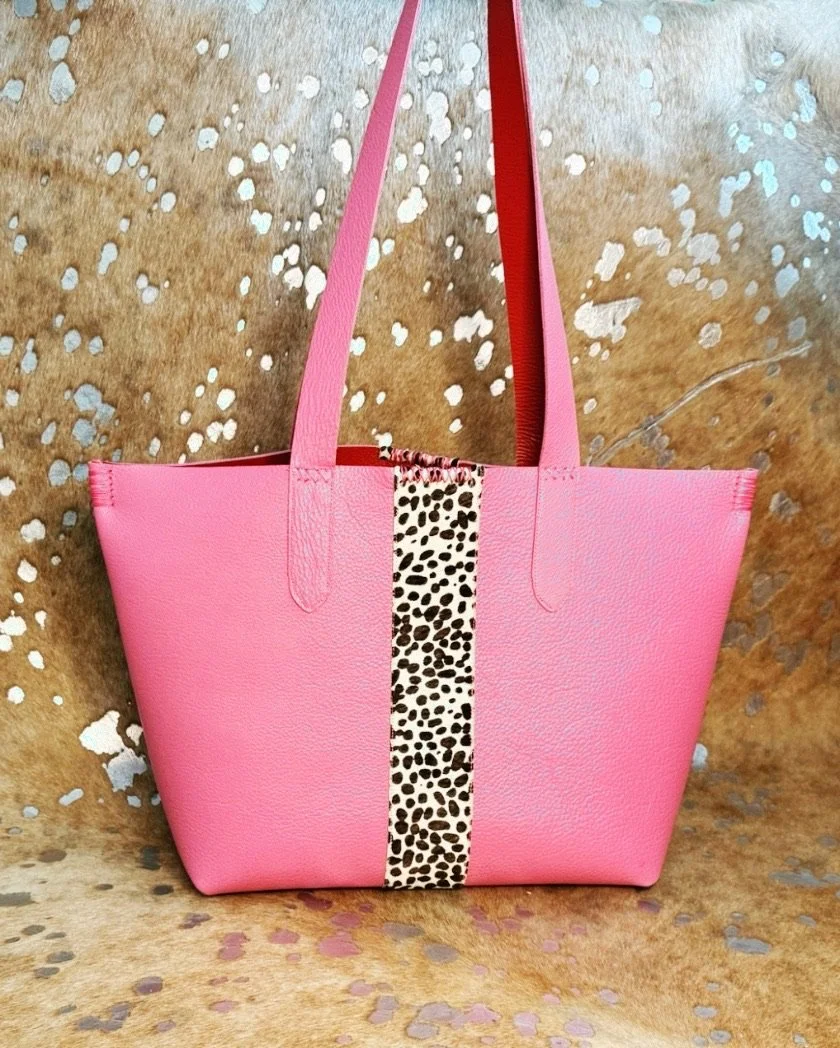 Lipstick Dalmatian Tote
